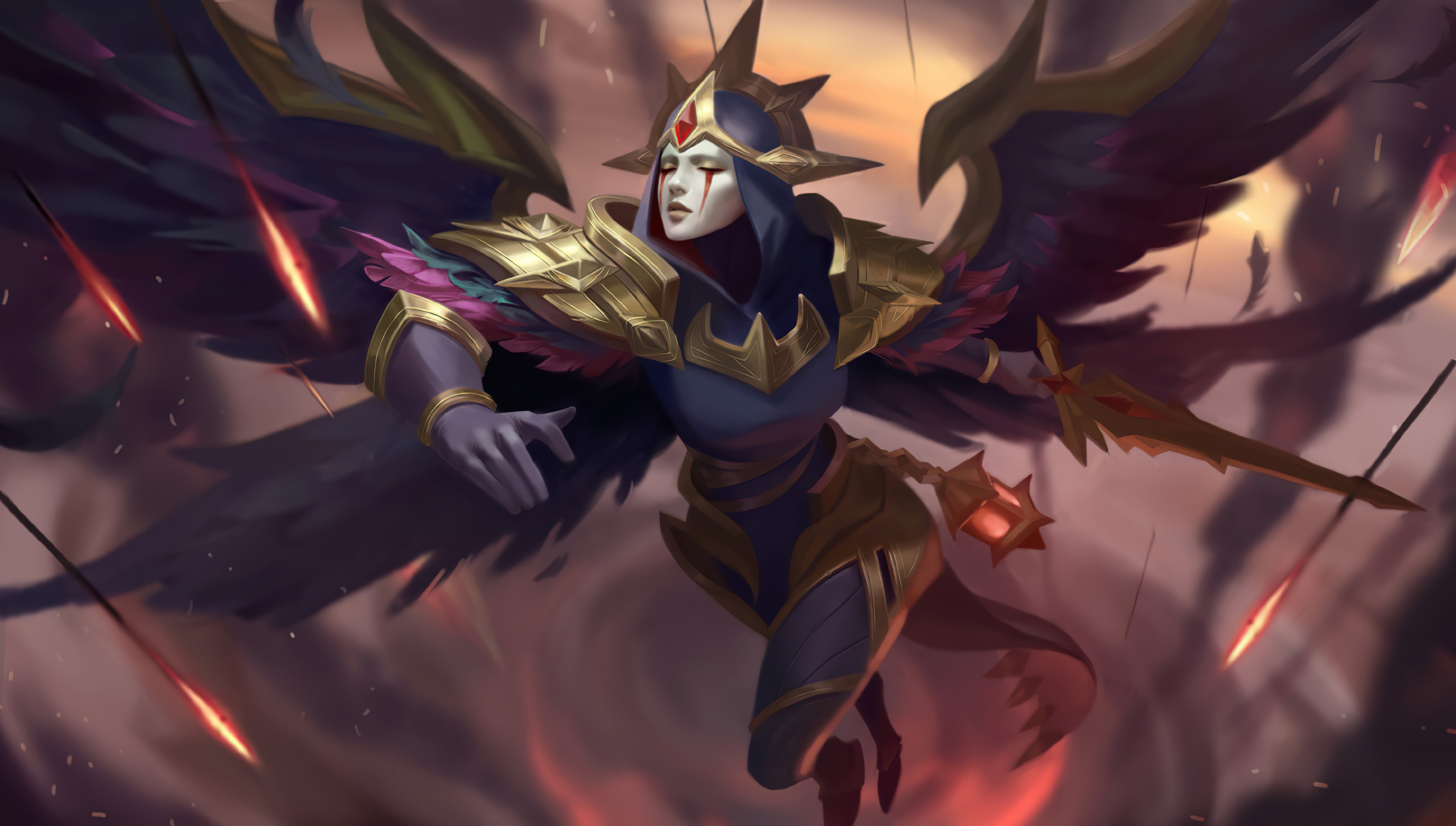 Morgana from League of Legends HD Wallpaper
