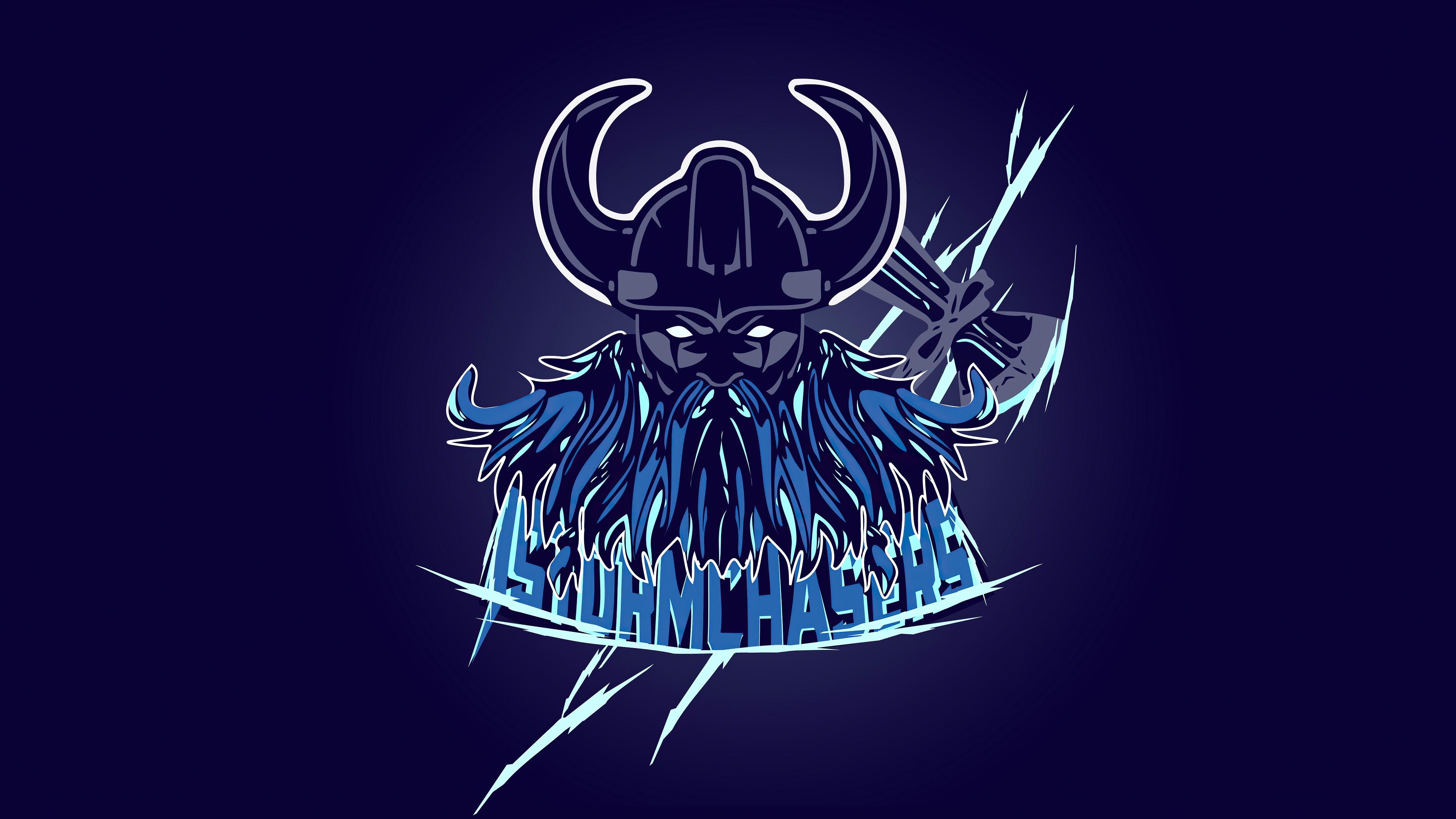 Stormchasers Viking with Axe HD Wallpaper