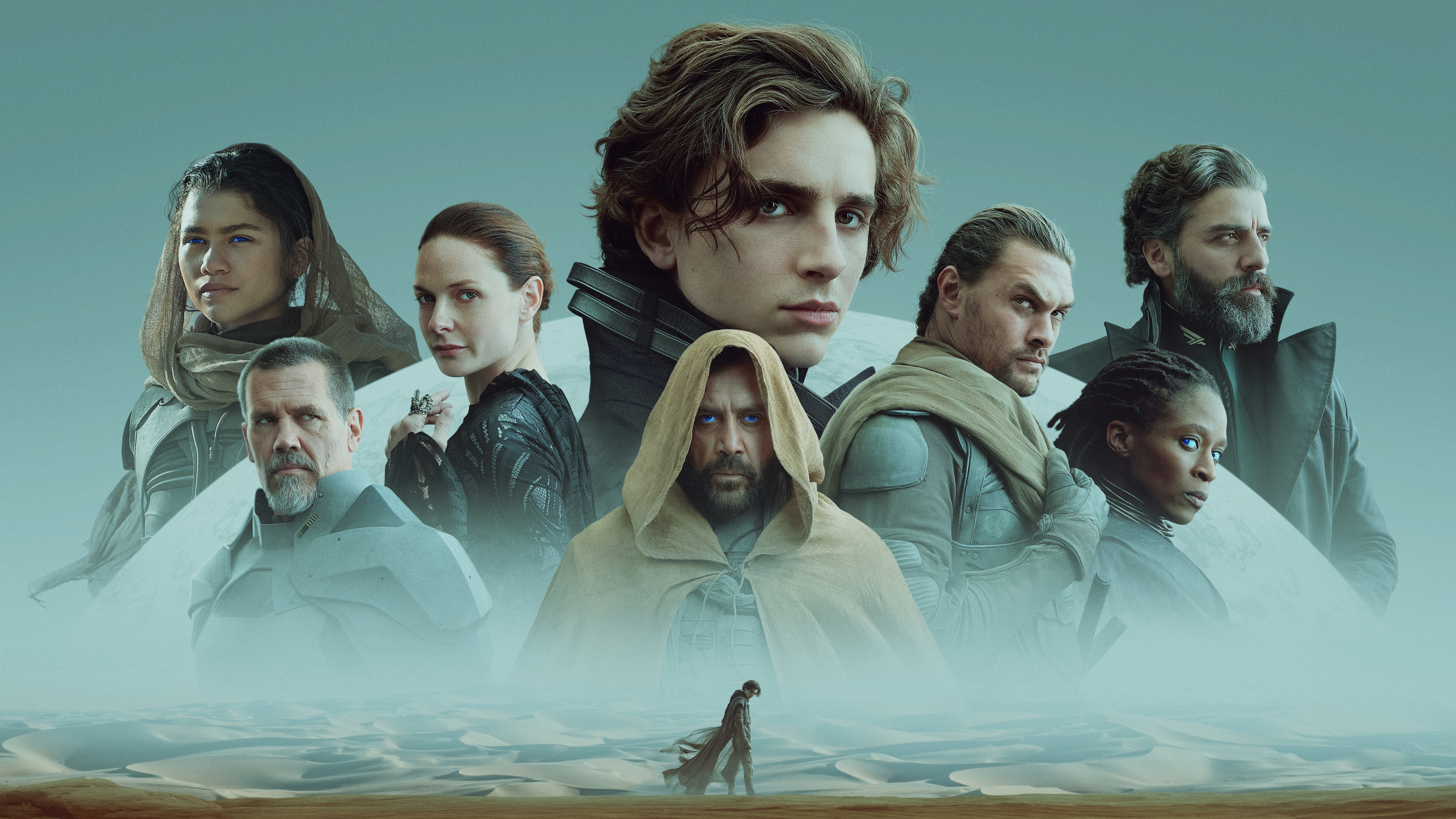 Dune Characters Poster 4K HD Wallpaper