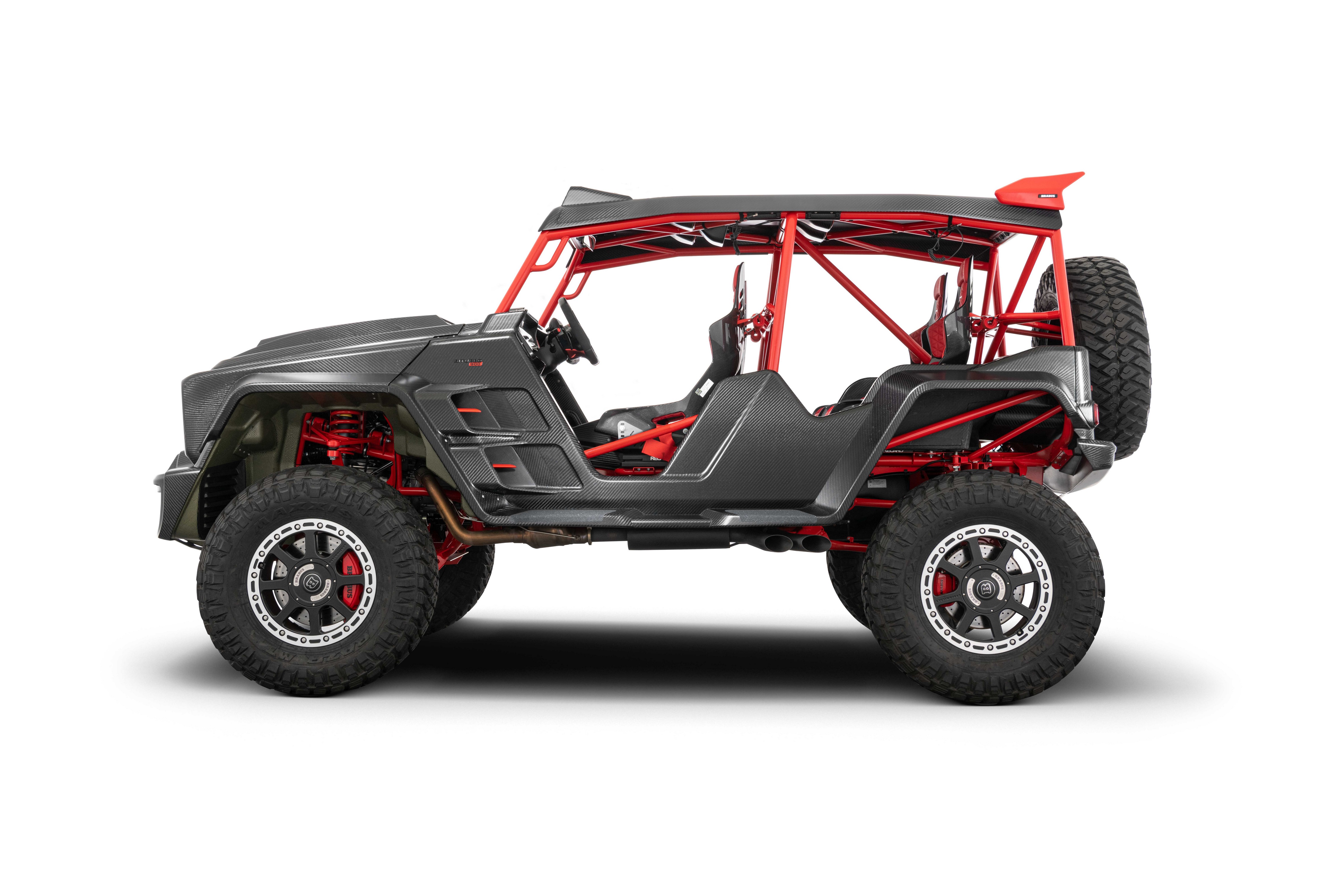 Brabus 900 Crawler 2022 Grey SUV HD Wallpaper