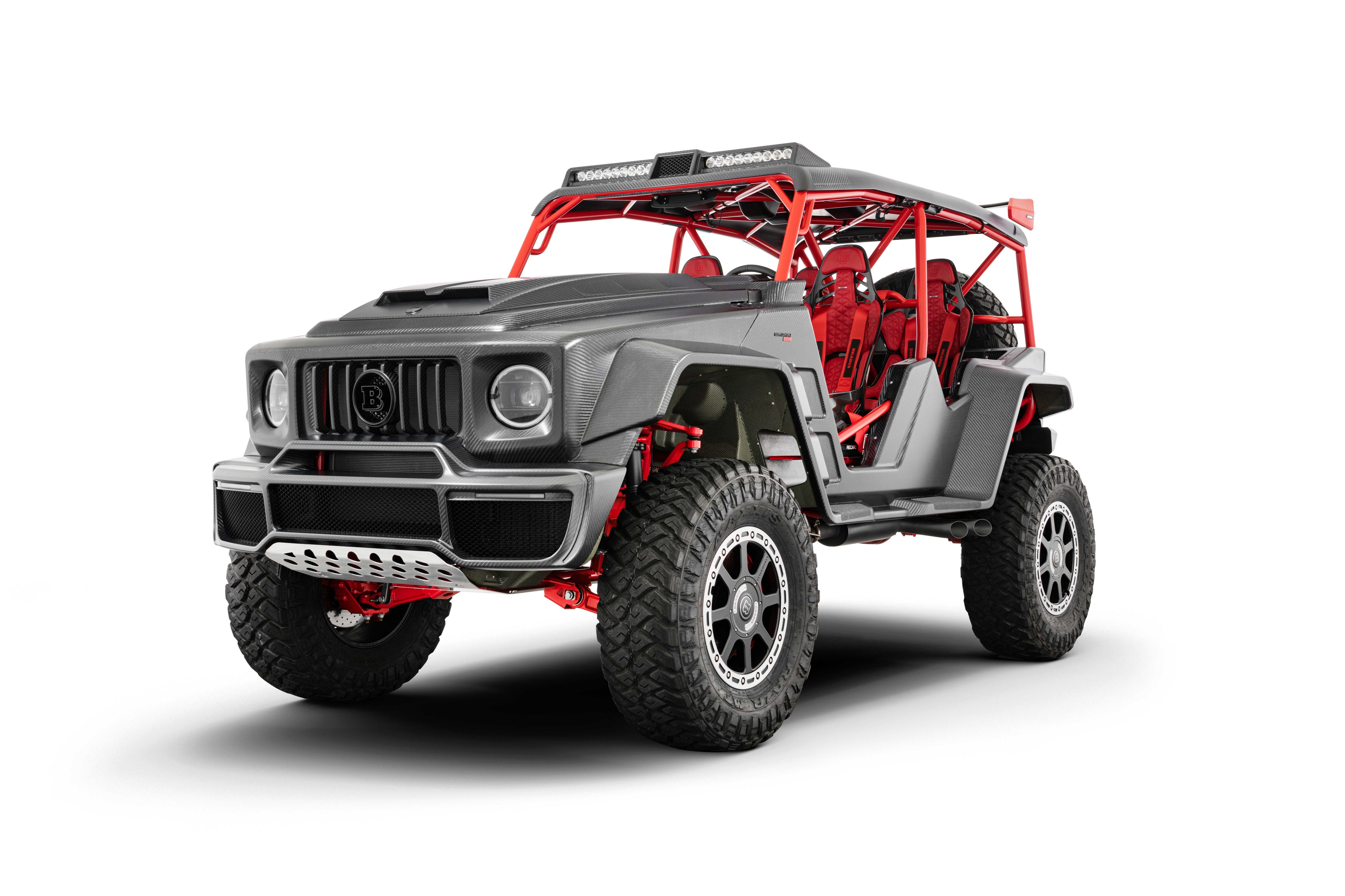 Brabus 900 Crawler 2022 Grey SUV HD Wallpaper