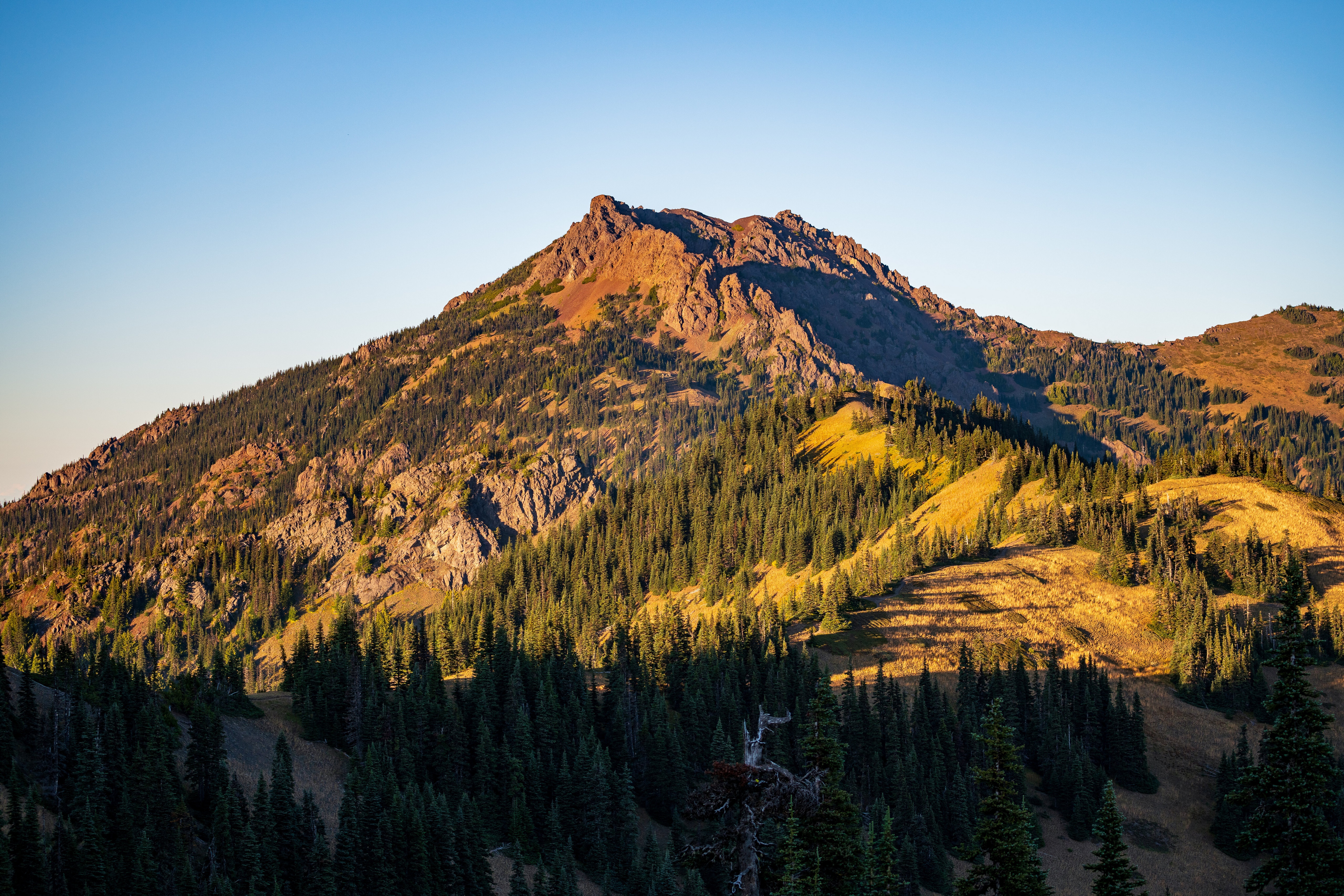 Olympic National Park Mountains in Washington, USA HD Wallpaper