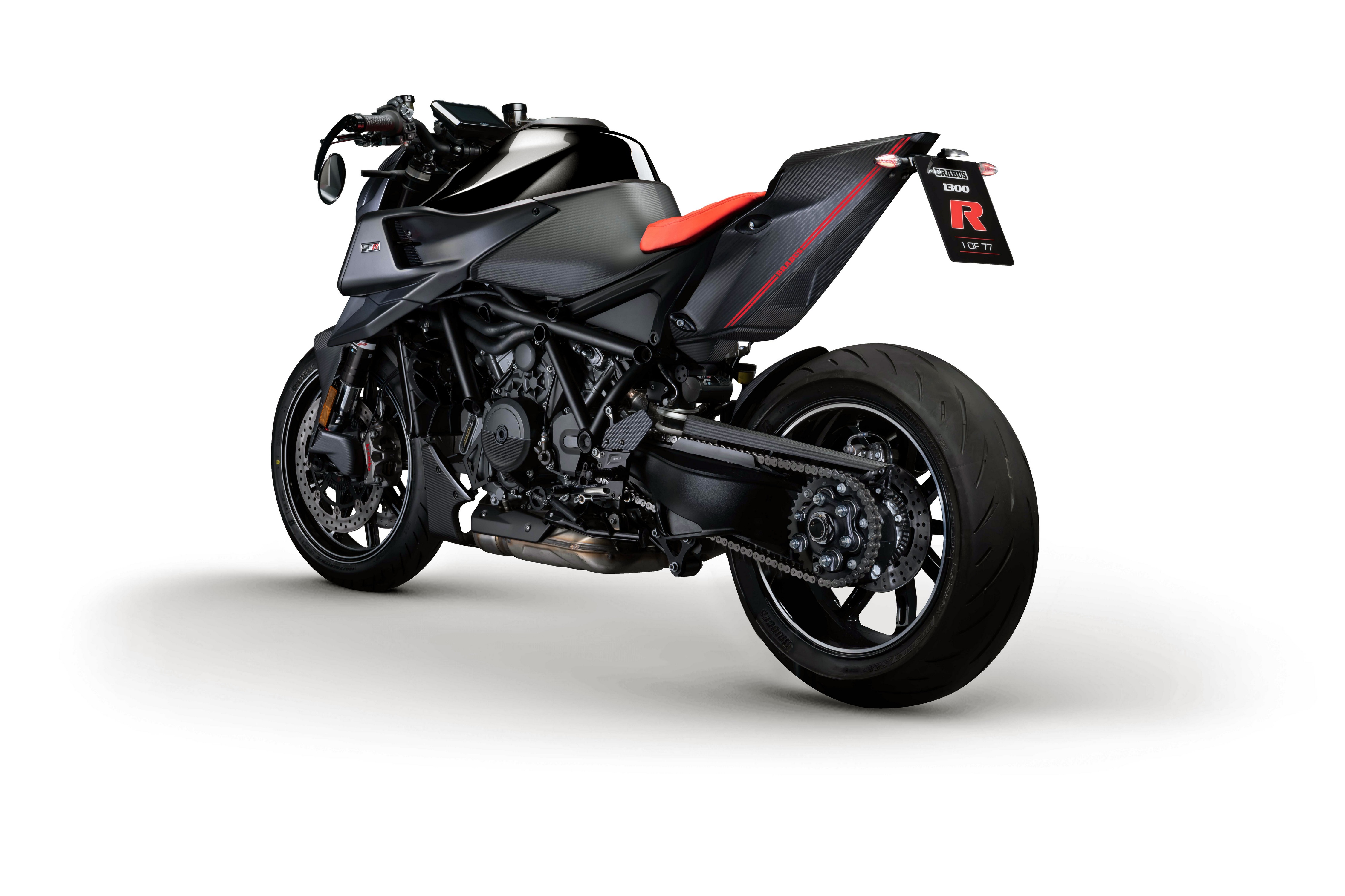 4K Brabus 1300 R Signature Black Edition motorcycle HD Wallpaper