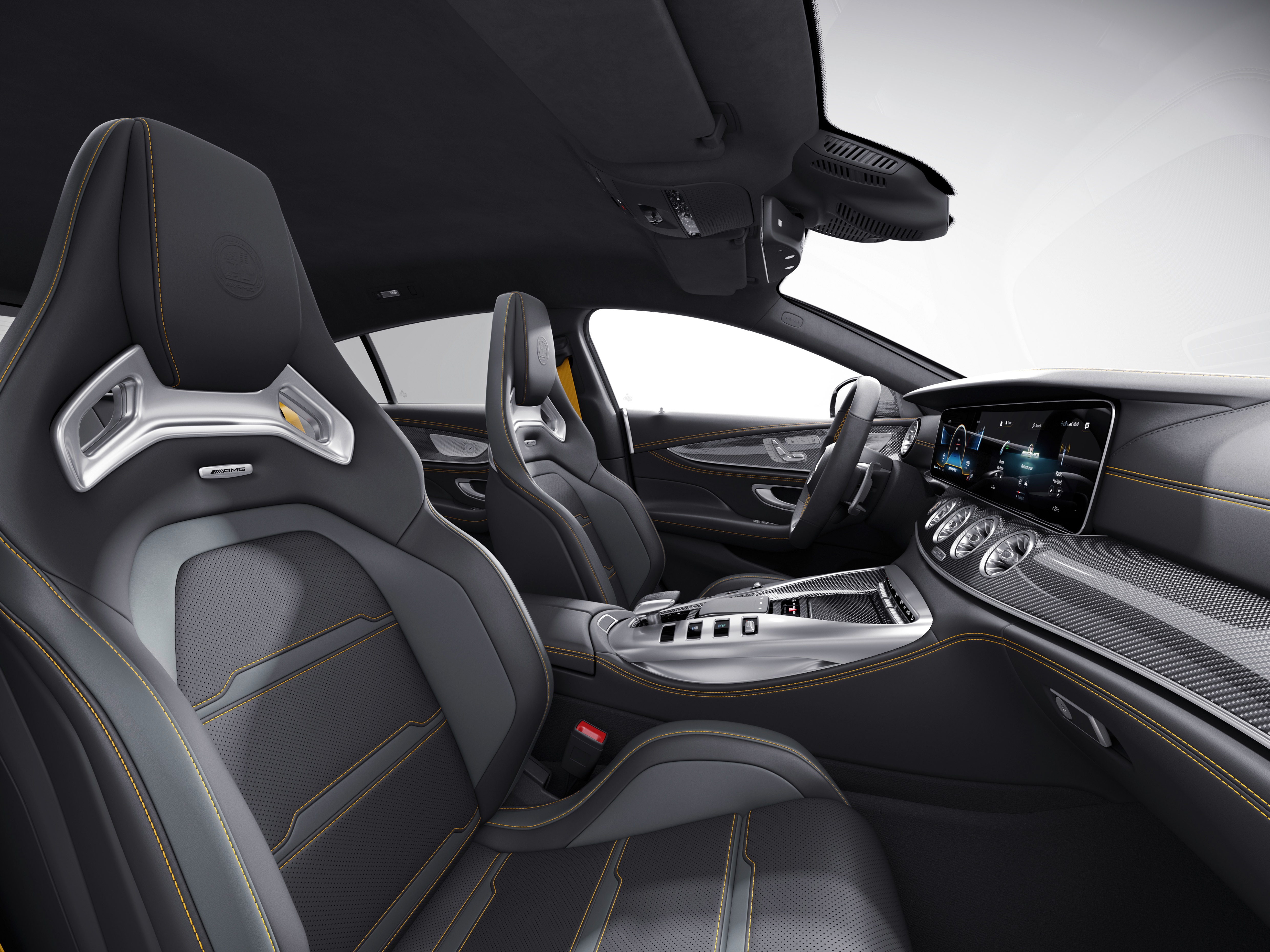 Mercedes-Benz GT 63 SE Performance 4-Door Coupe 'Edition' interior HD Wallpaper