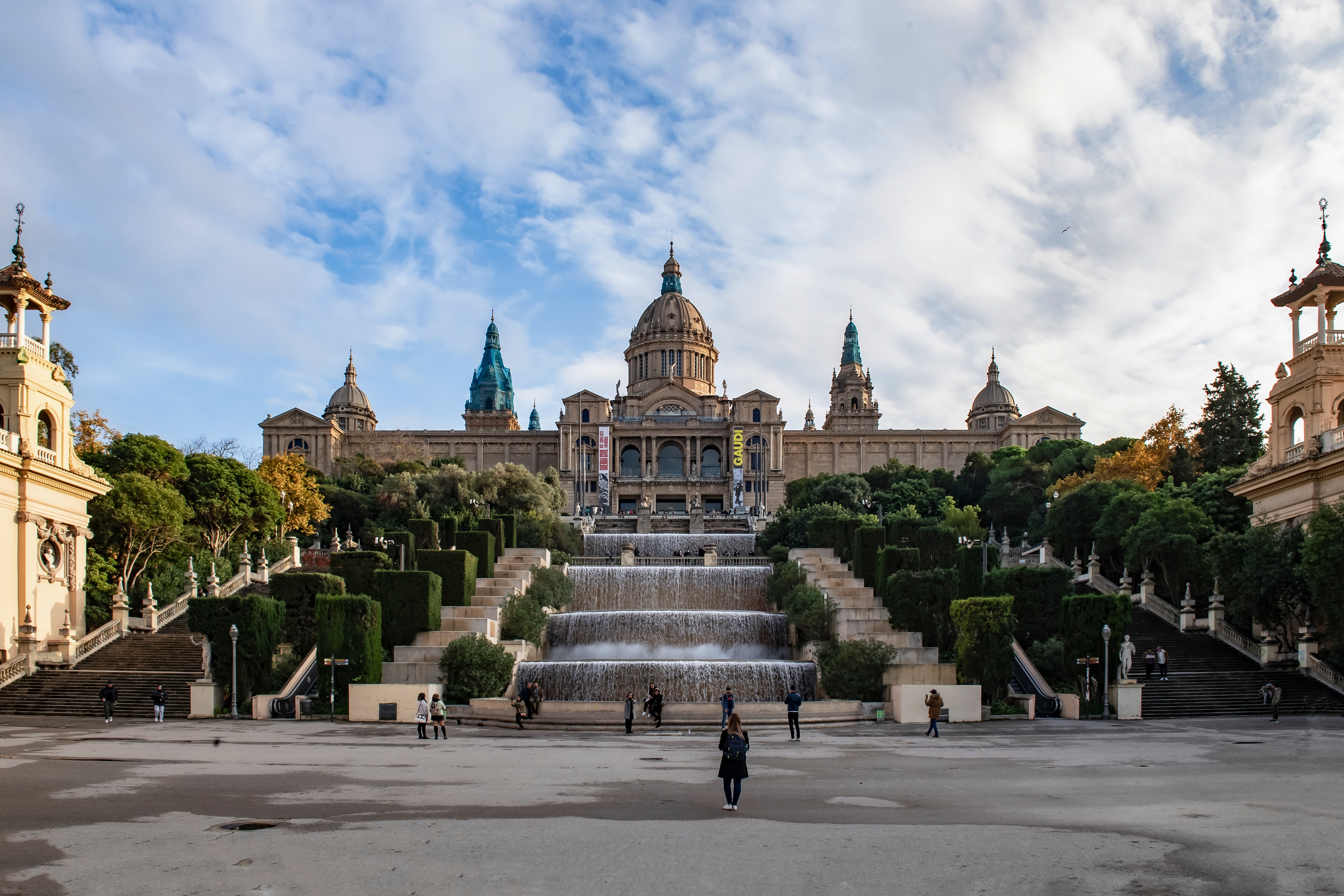 National Art Museum of Catalonia, Barcelona, Spain HD Wallpaper