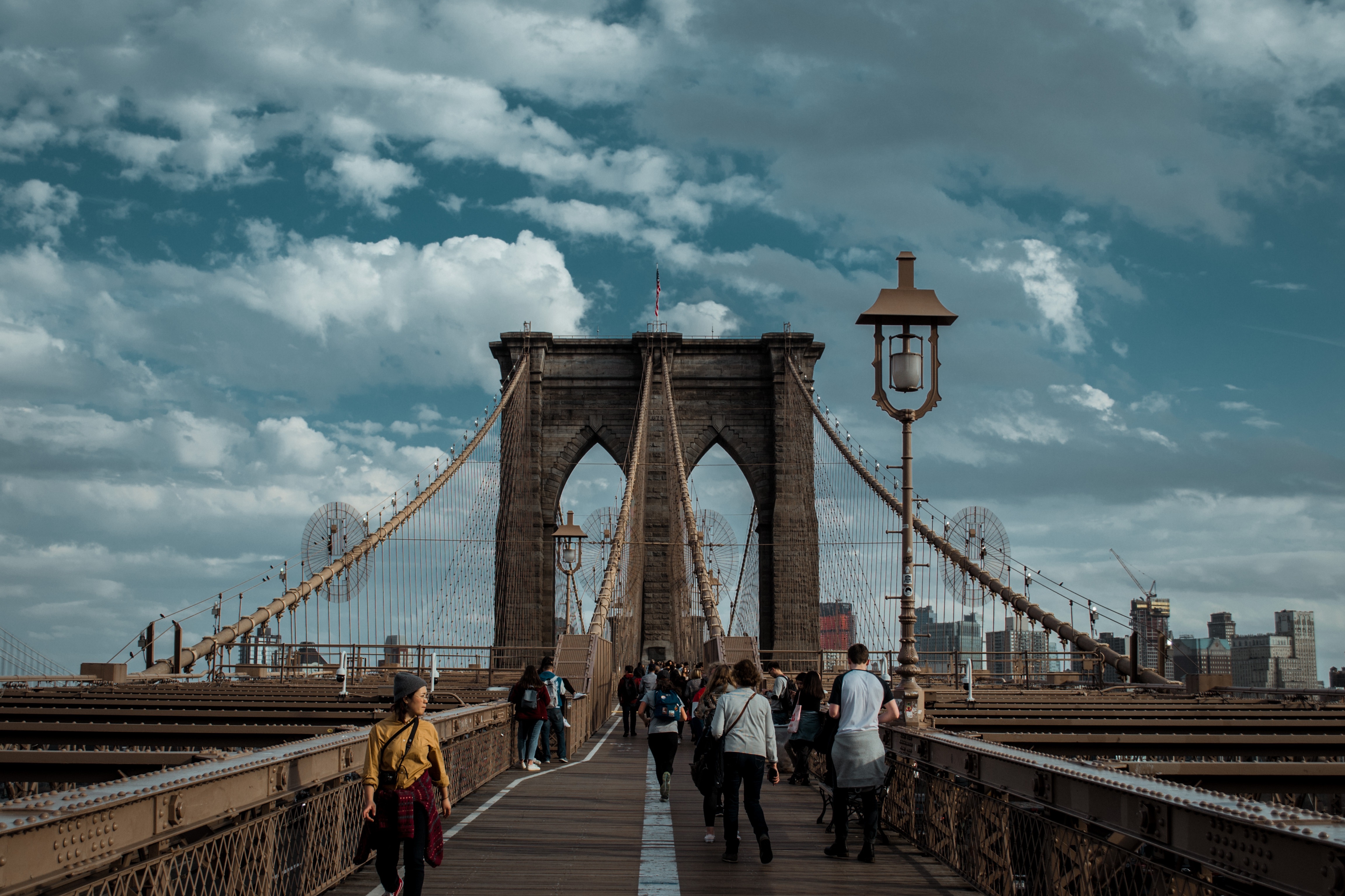 Brooklyn Bridge, New York City HD Wallpaper