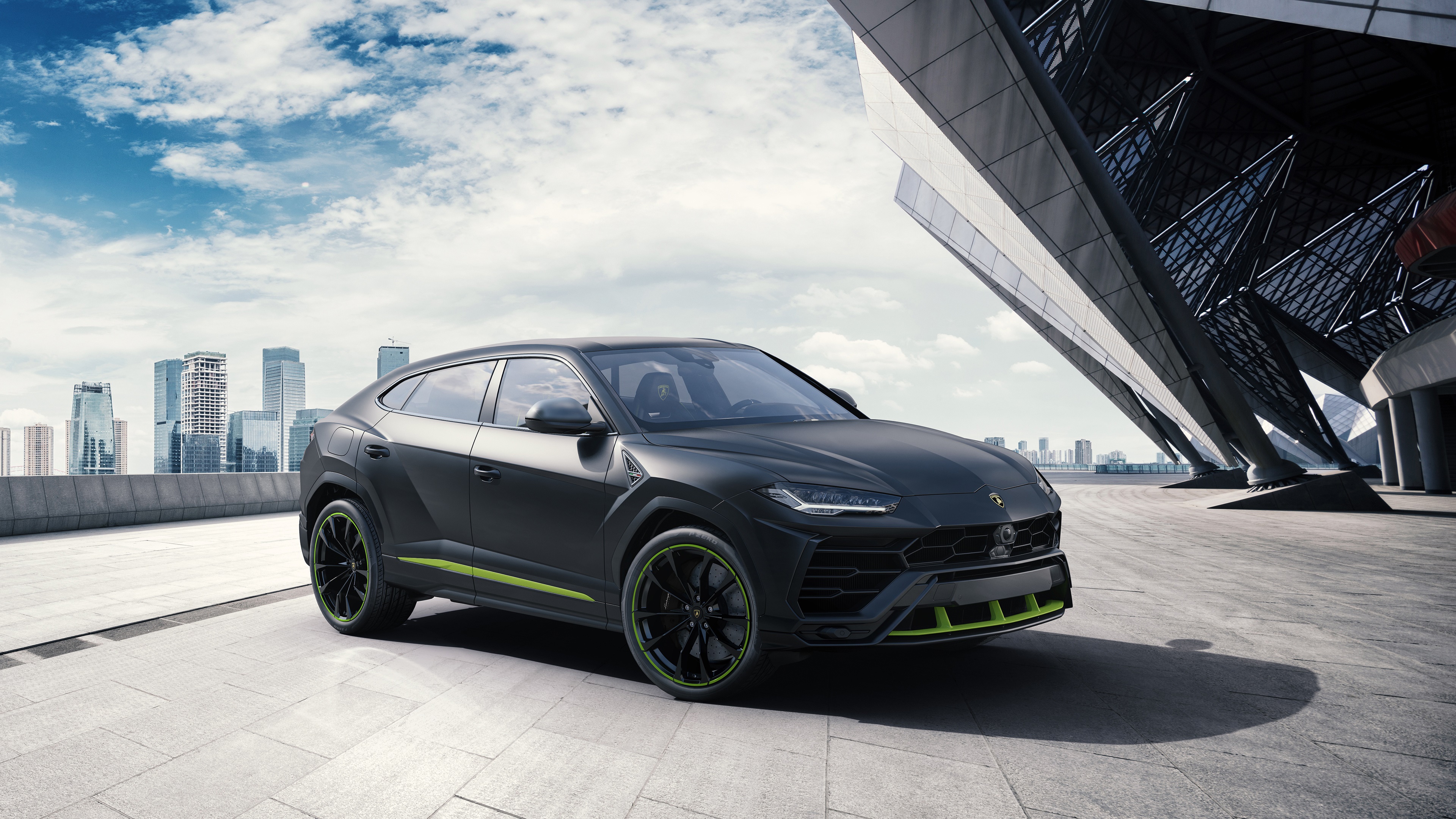 4K Lamborghini Urus Graphite Capsule HD Wallpaper