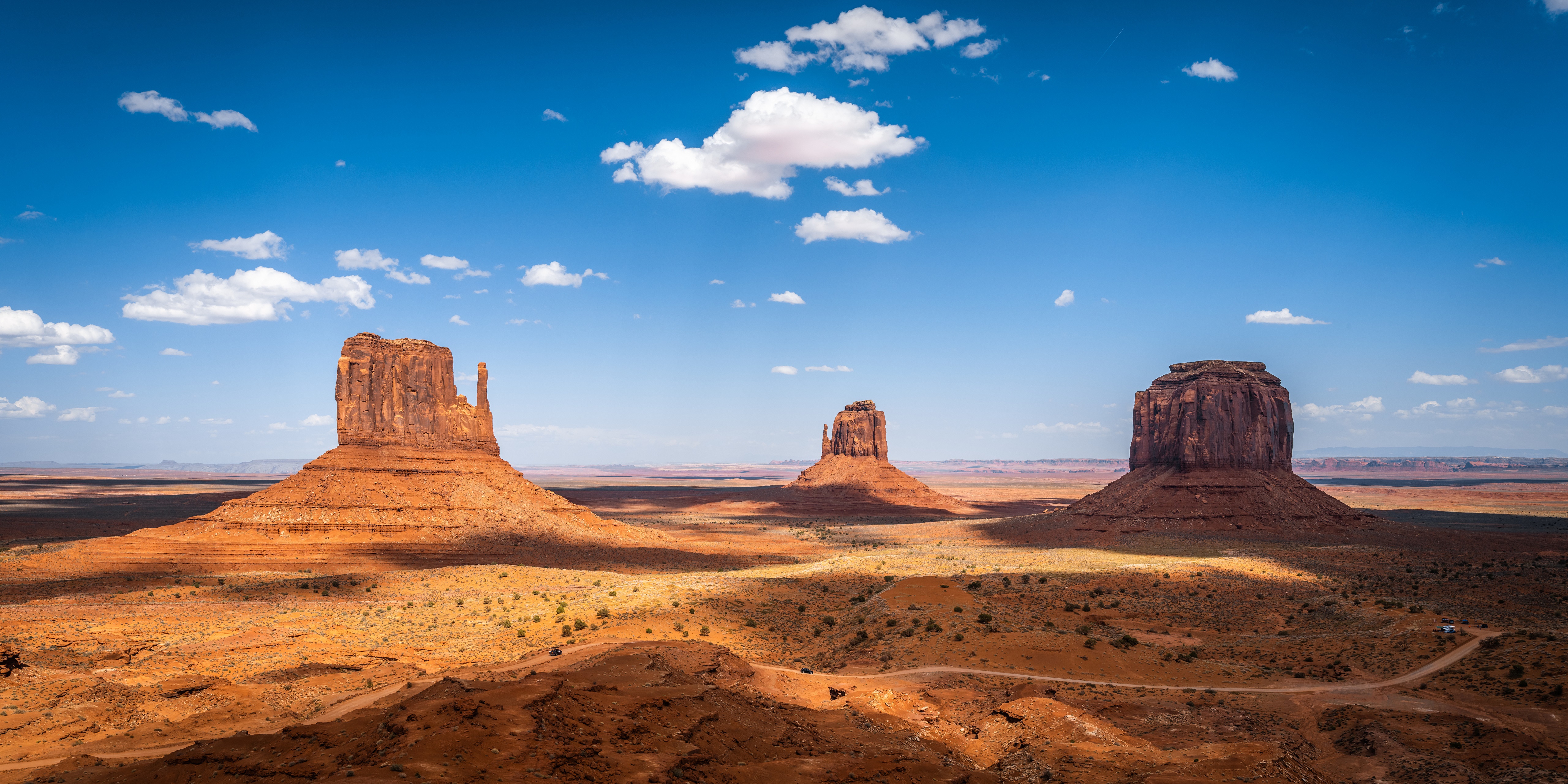Monument Valley Utah USA Desert Landscape HD Wallpaper