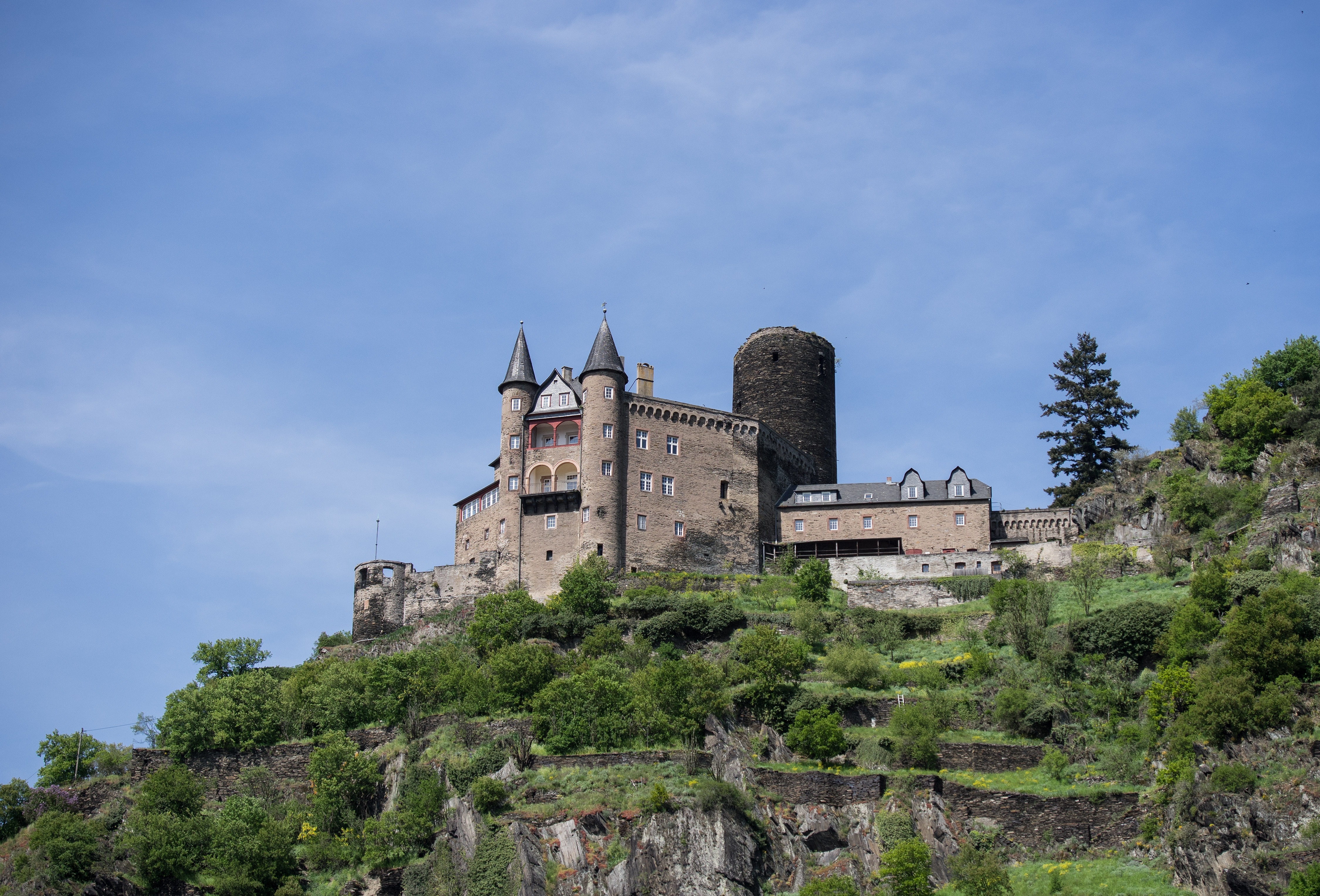 Katz Castle, Rhineland-Palatinate, Germany HD Wallpaper
