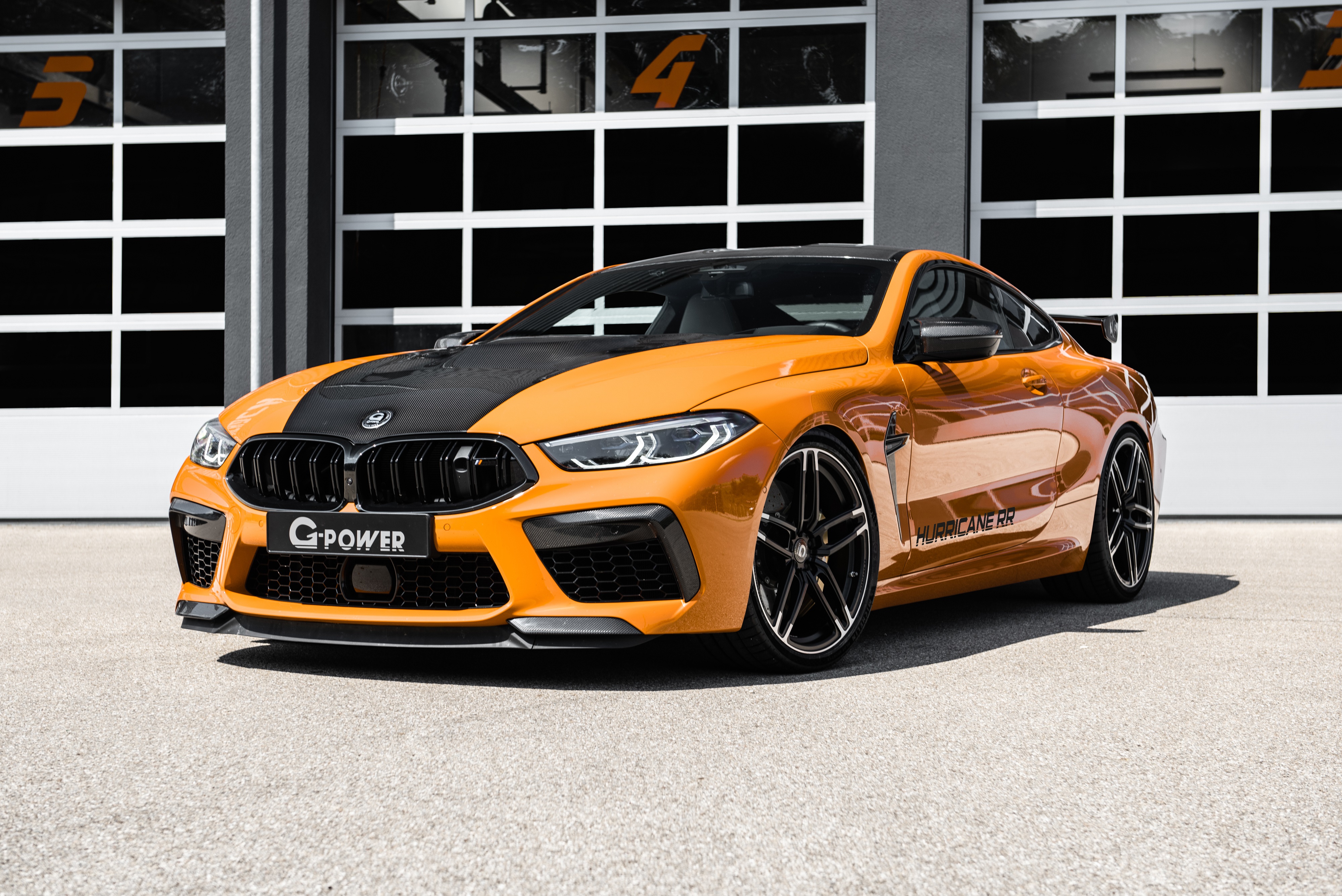 4K 2021 G-Power G8M Hurricane RR BMW Orange HD Wallpaper
