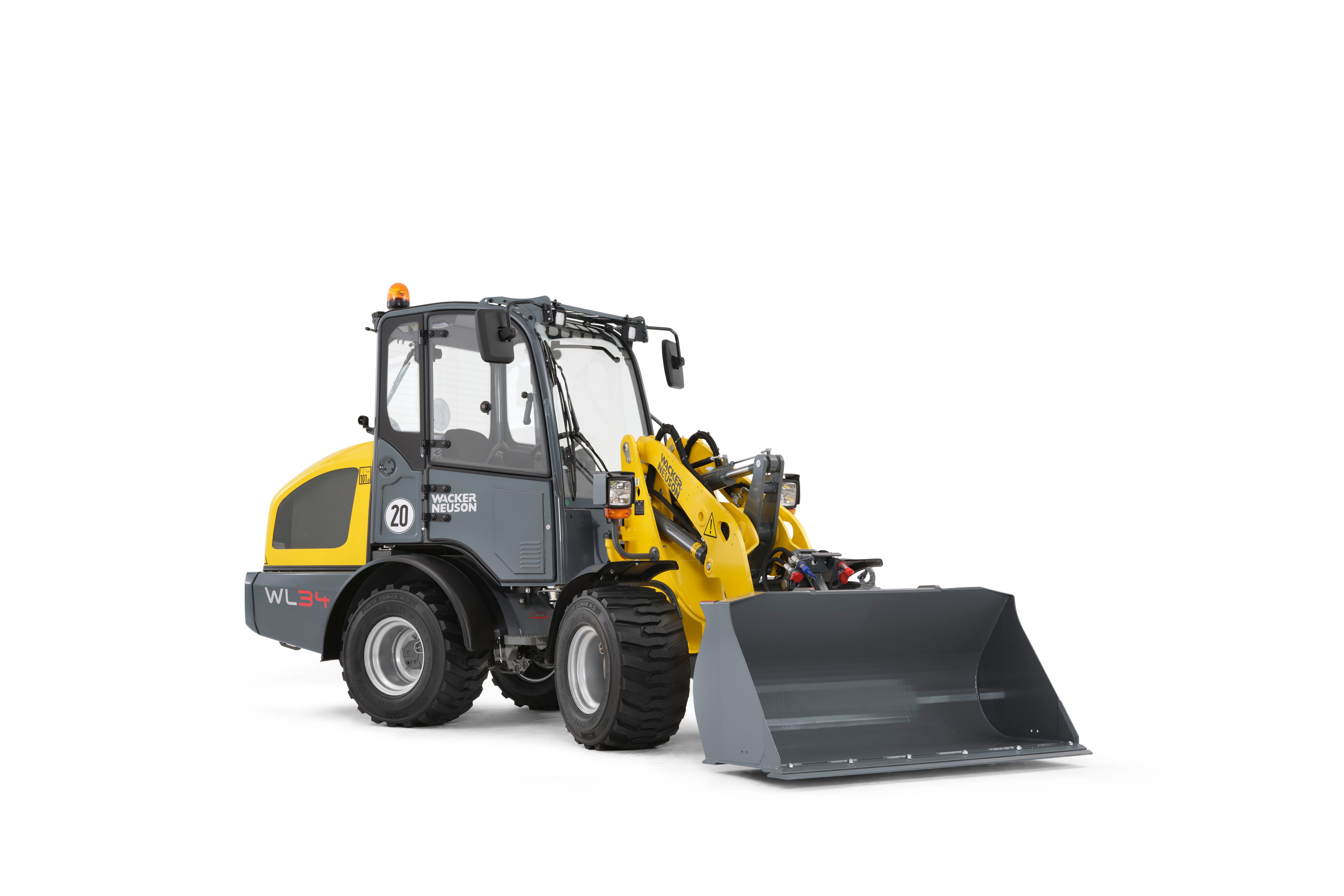 Wacker Neuson WL34 Wheel Loader HD Wallpaper