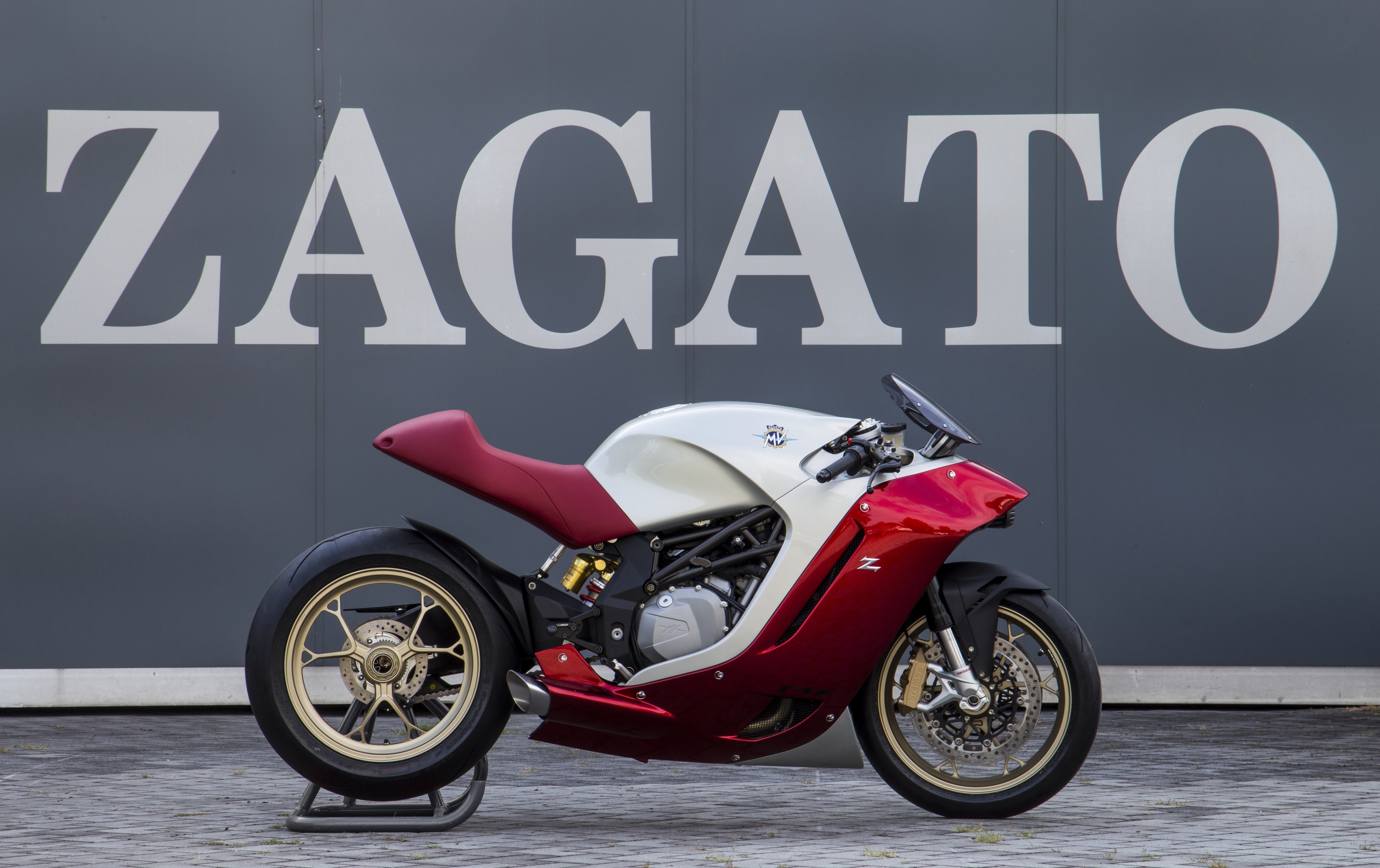 2016 MV Agusta F4Z Zagato Motorcycle Side View HD Wallpaper
