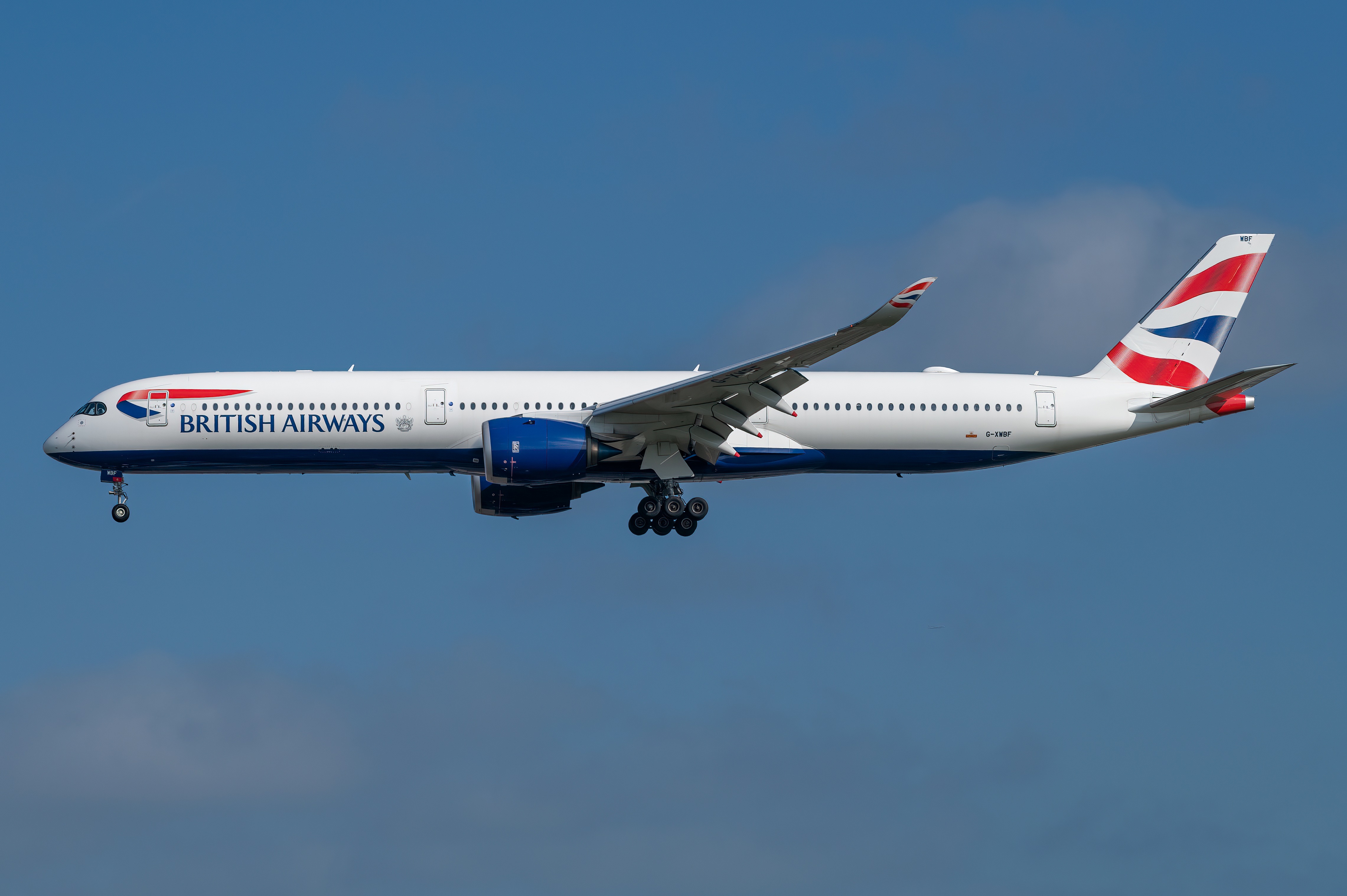 British Airways Airbus A350-1000 Airplane HD Wallpaper