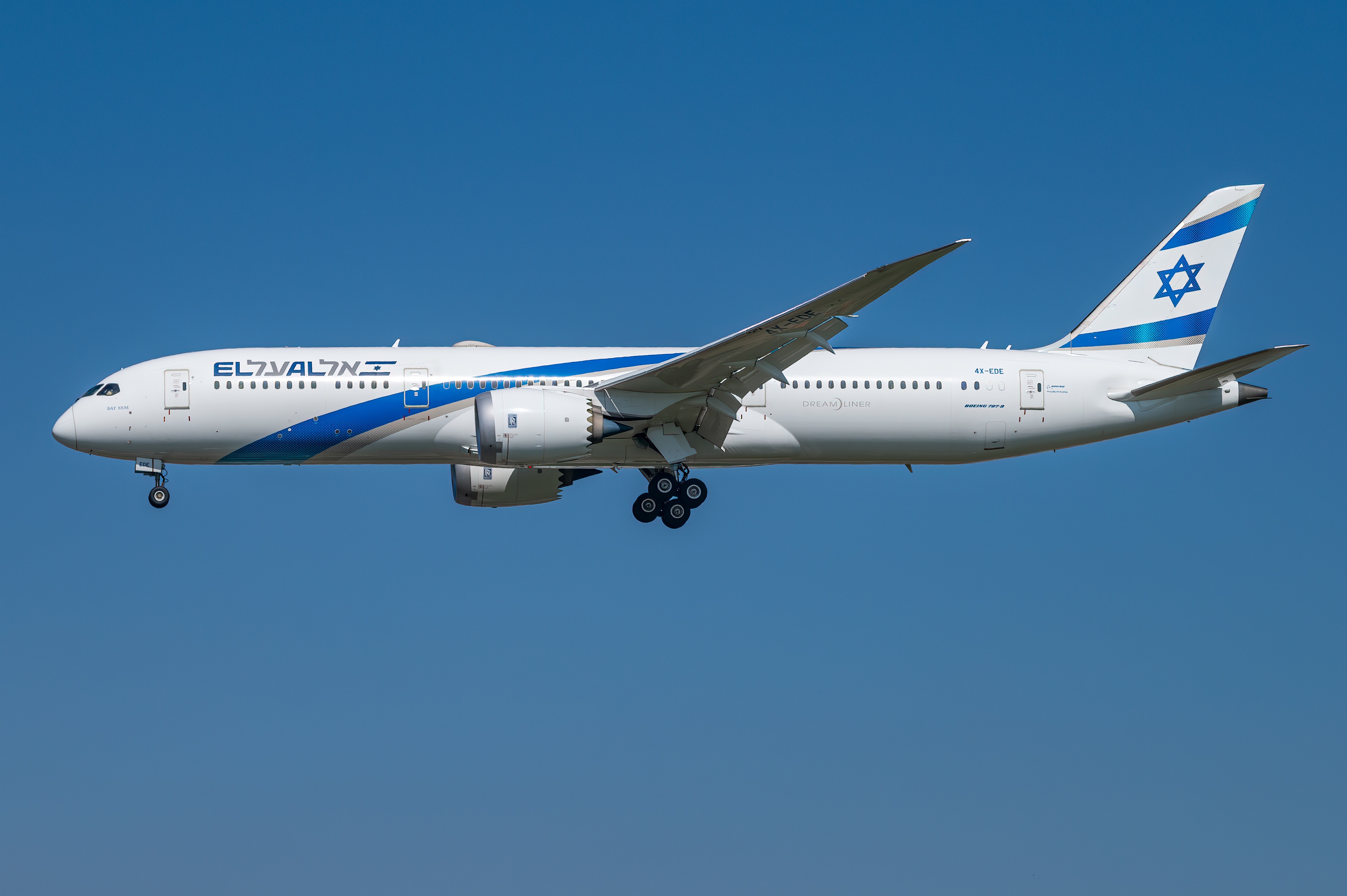El Al Boeing 787-9 Airplane HD Wallpaper