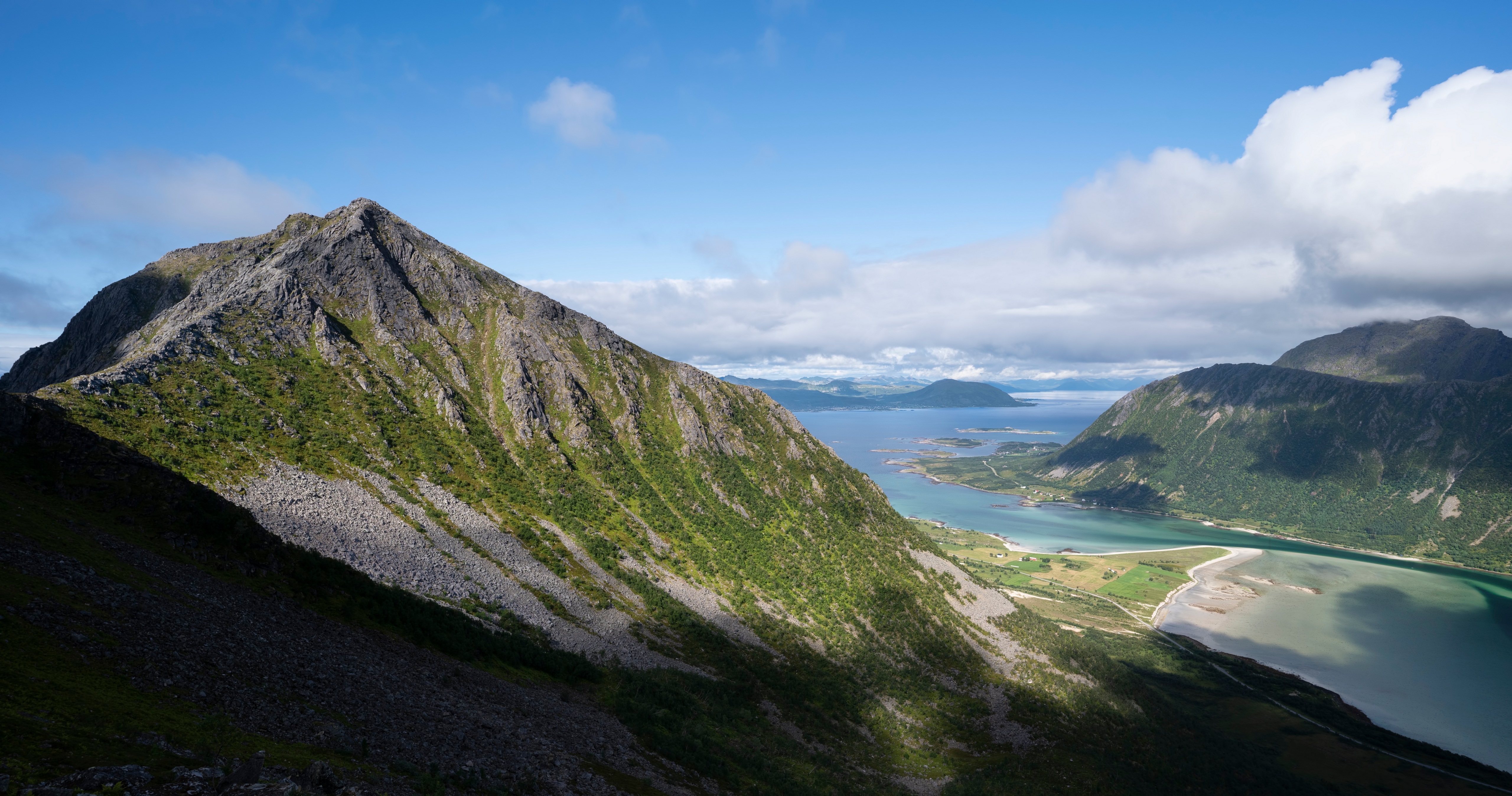 Sandsfjellet, Norway Mountains and Fjord Landscape HD Wallpaper