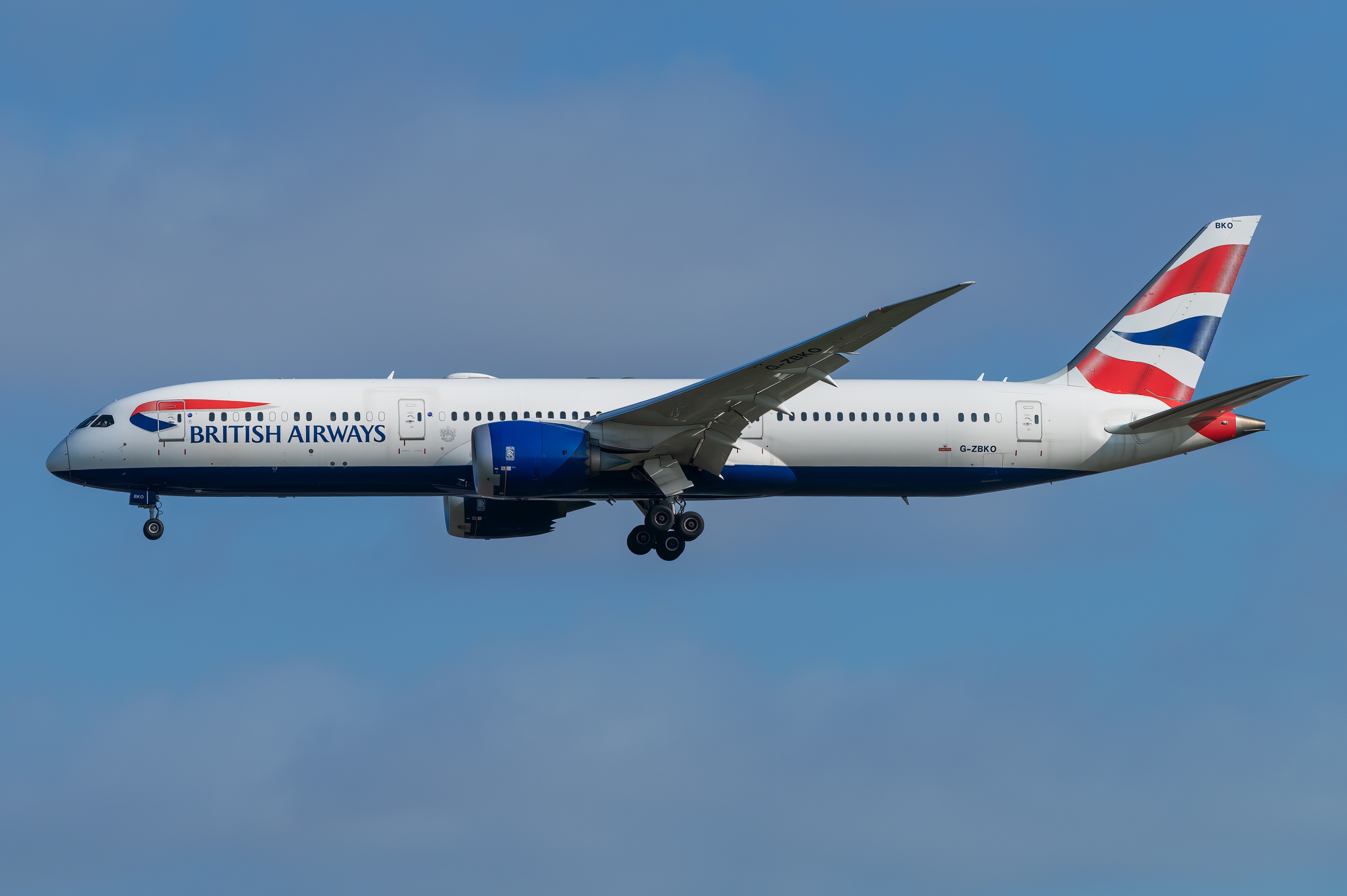British Airways Boeing 787-9 Airplane HD Wallpaper