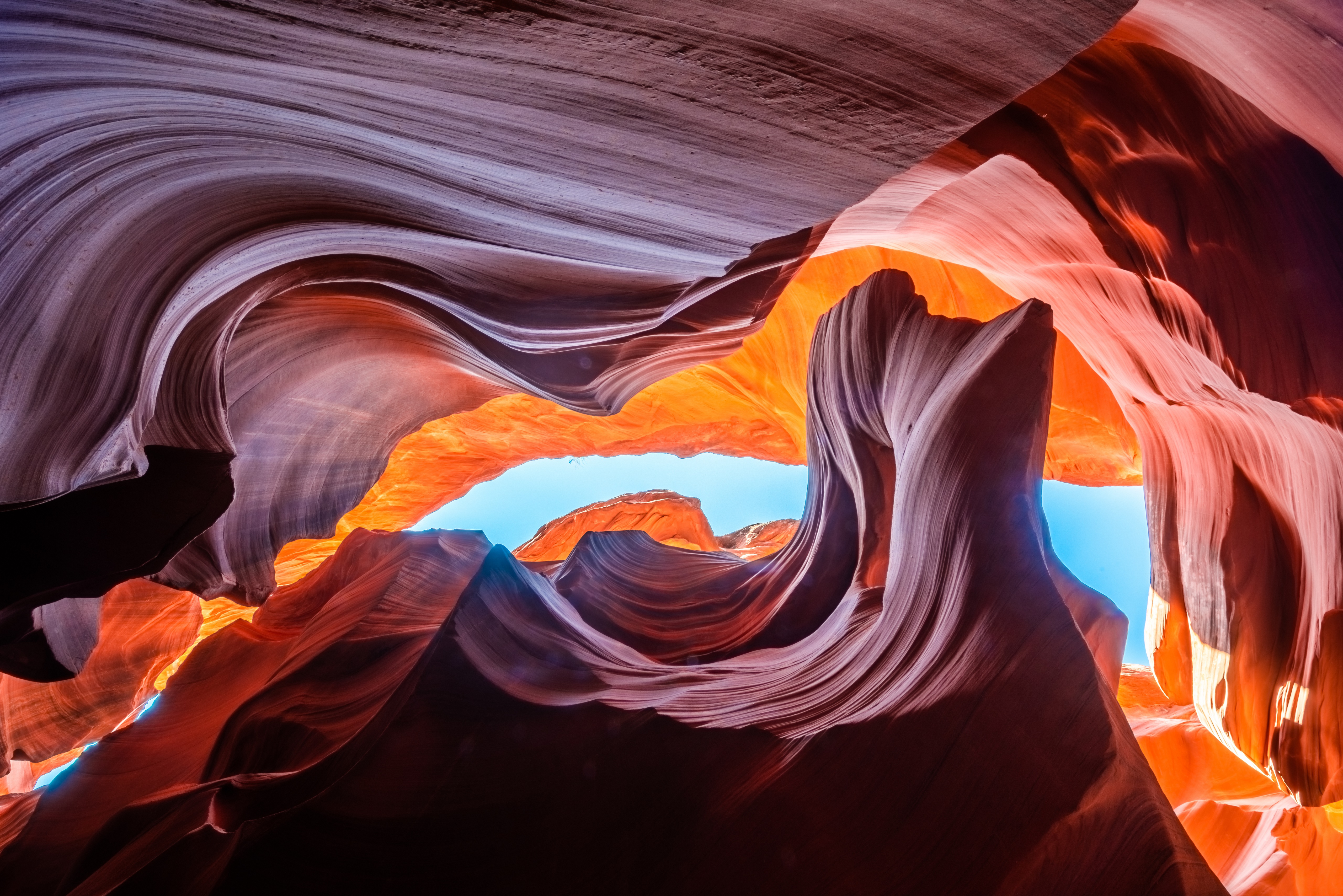 Antelope Canyon, Arizona, USA HD Wallpaper