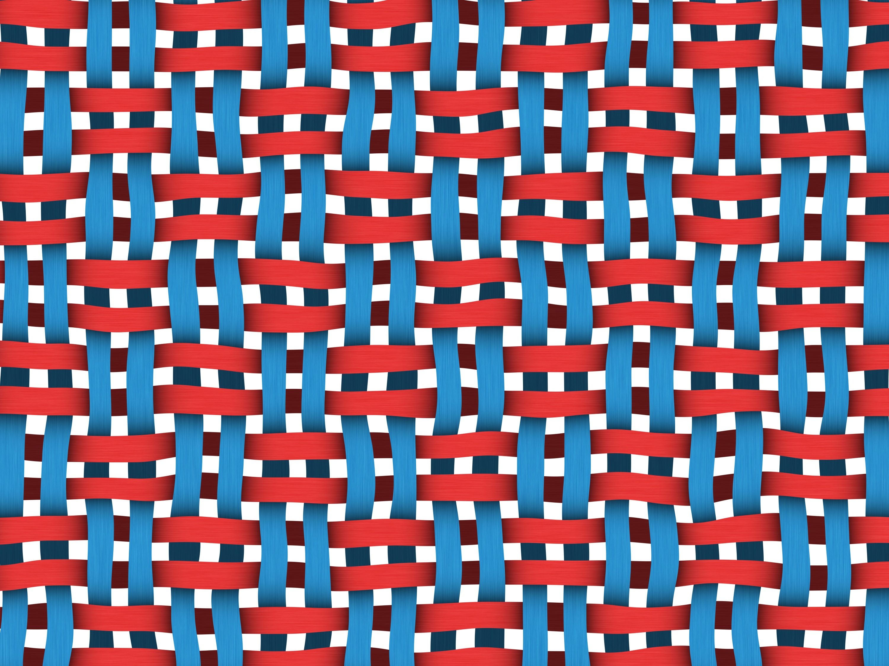 Red and blue woven texture HD Wallpaper