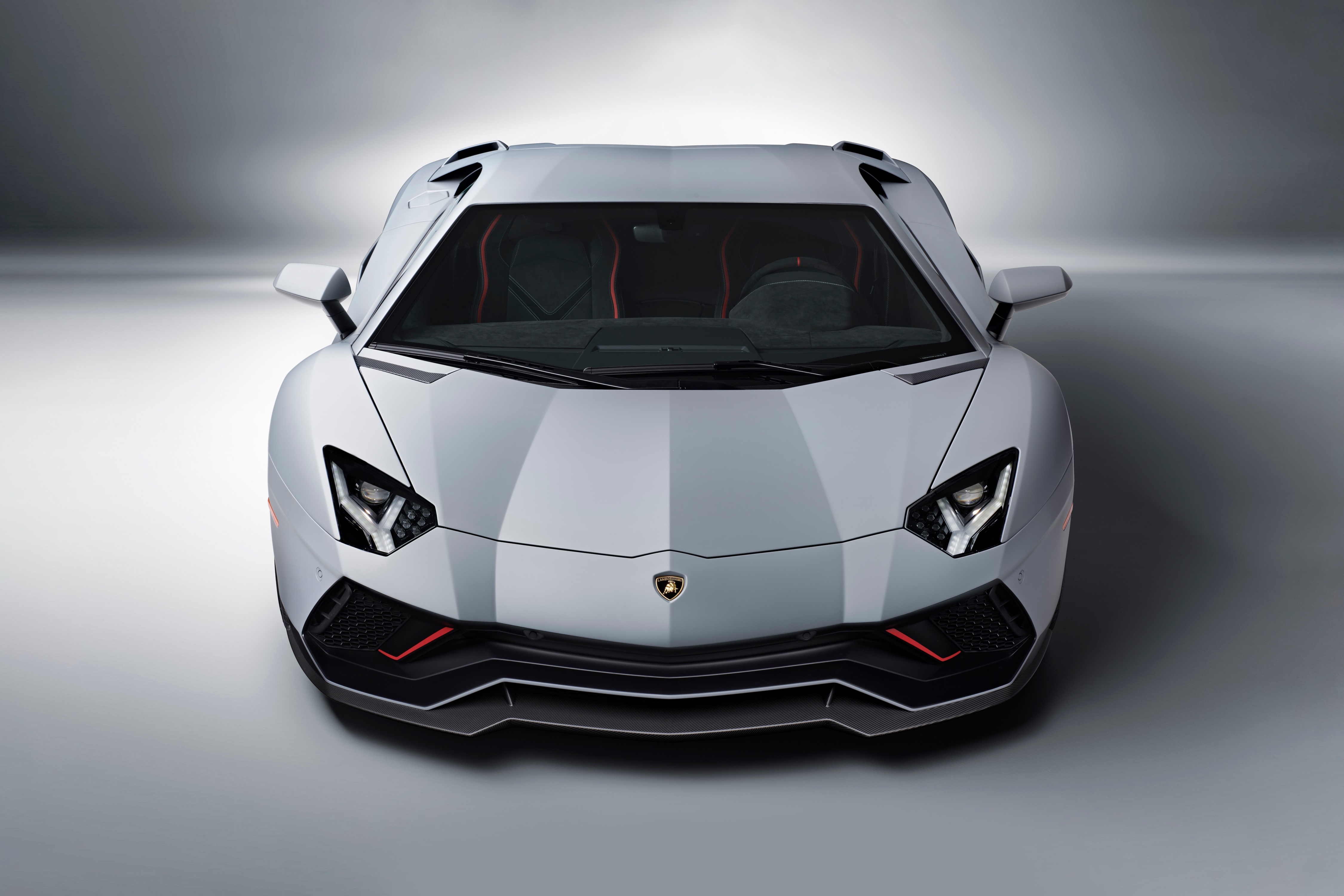 4K Lamborghini Aventador LP 780-4 Ultimae Front View HD Wallpaper