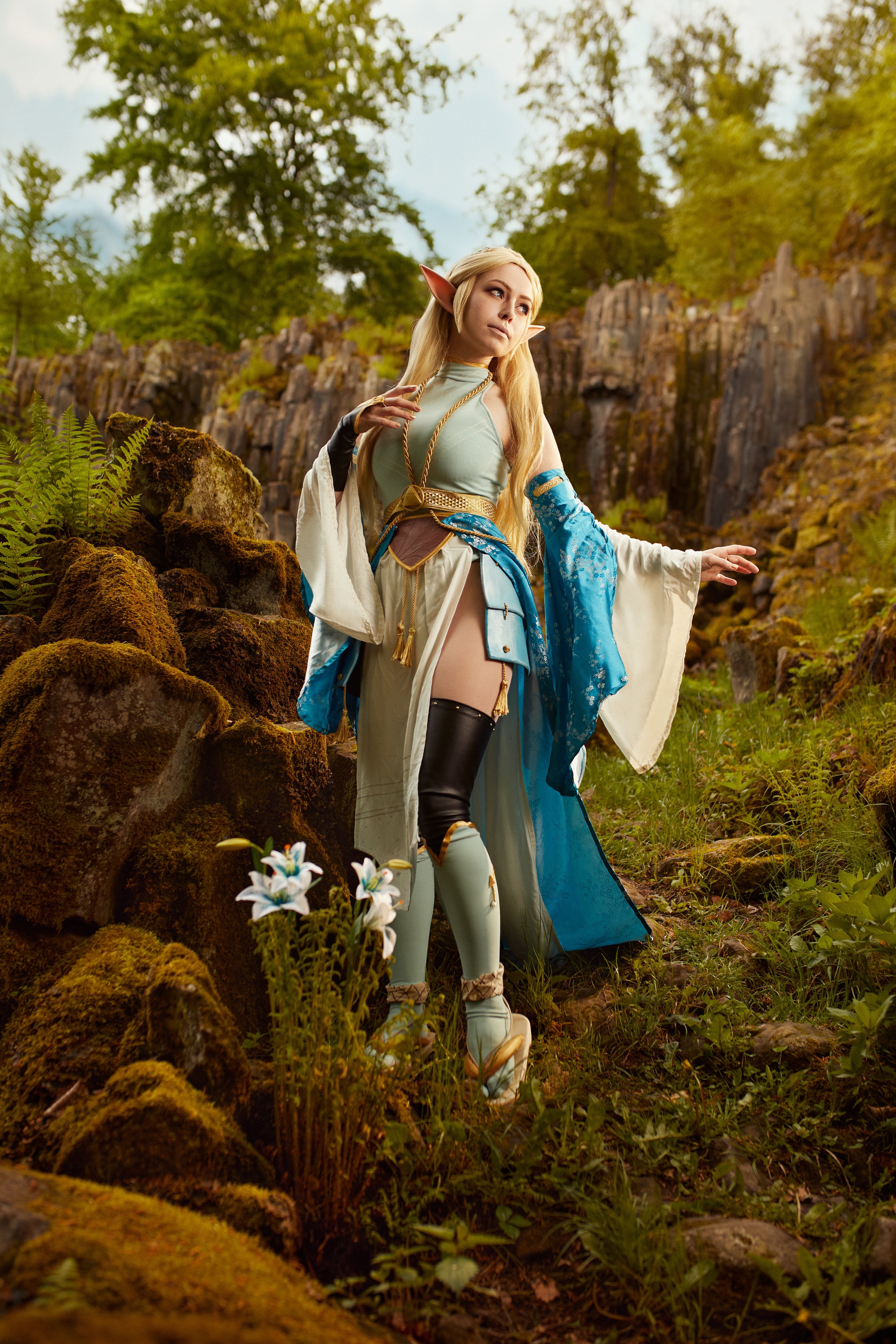 Zelda from The Legend of Zelda Cosplay by Mikhail Davydov HD Phone Wallpaper