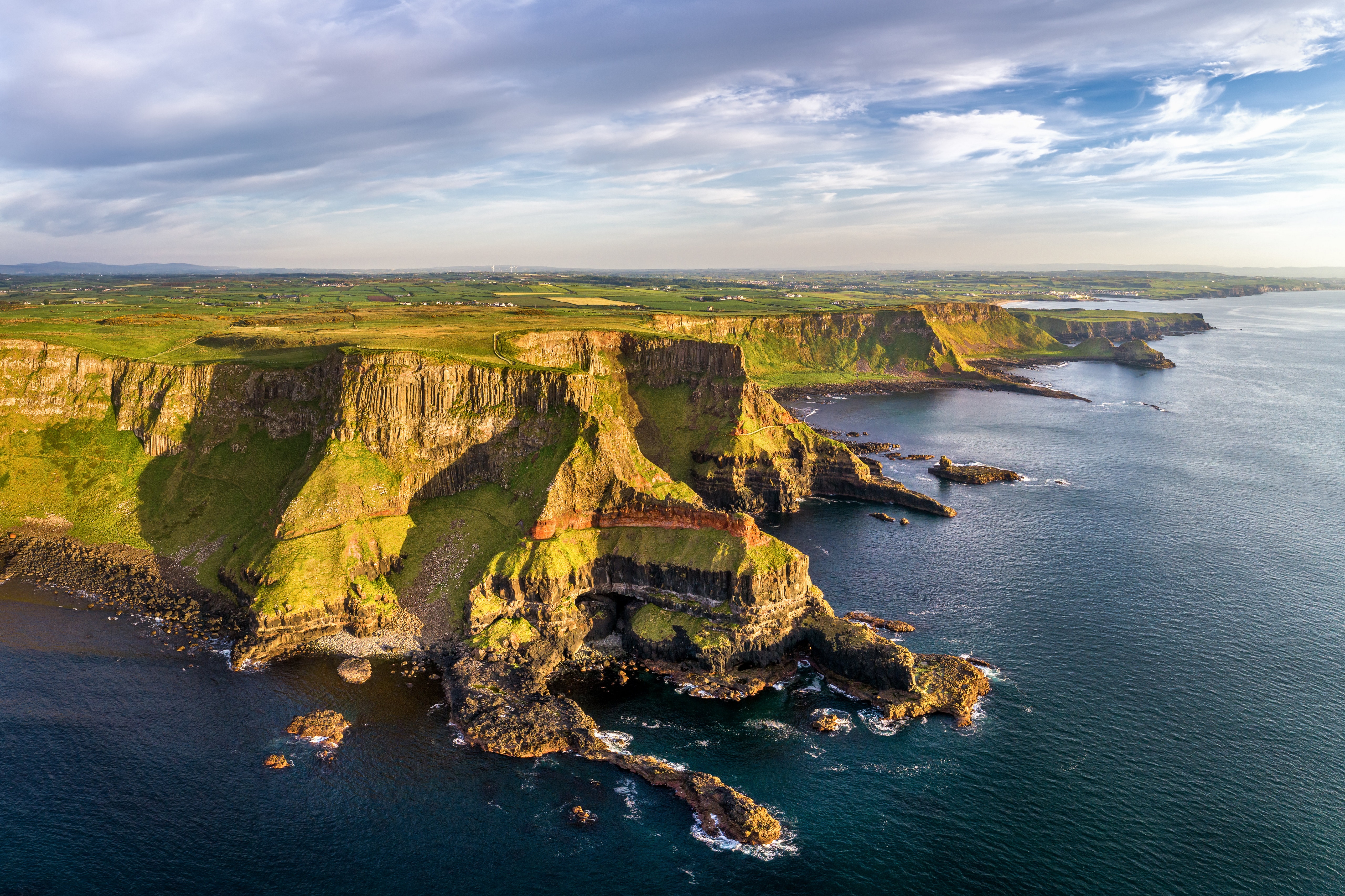 Cliffs of Antrim, Northern Ireland Coastline HD Wallpaper