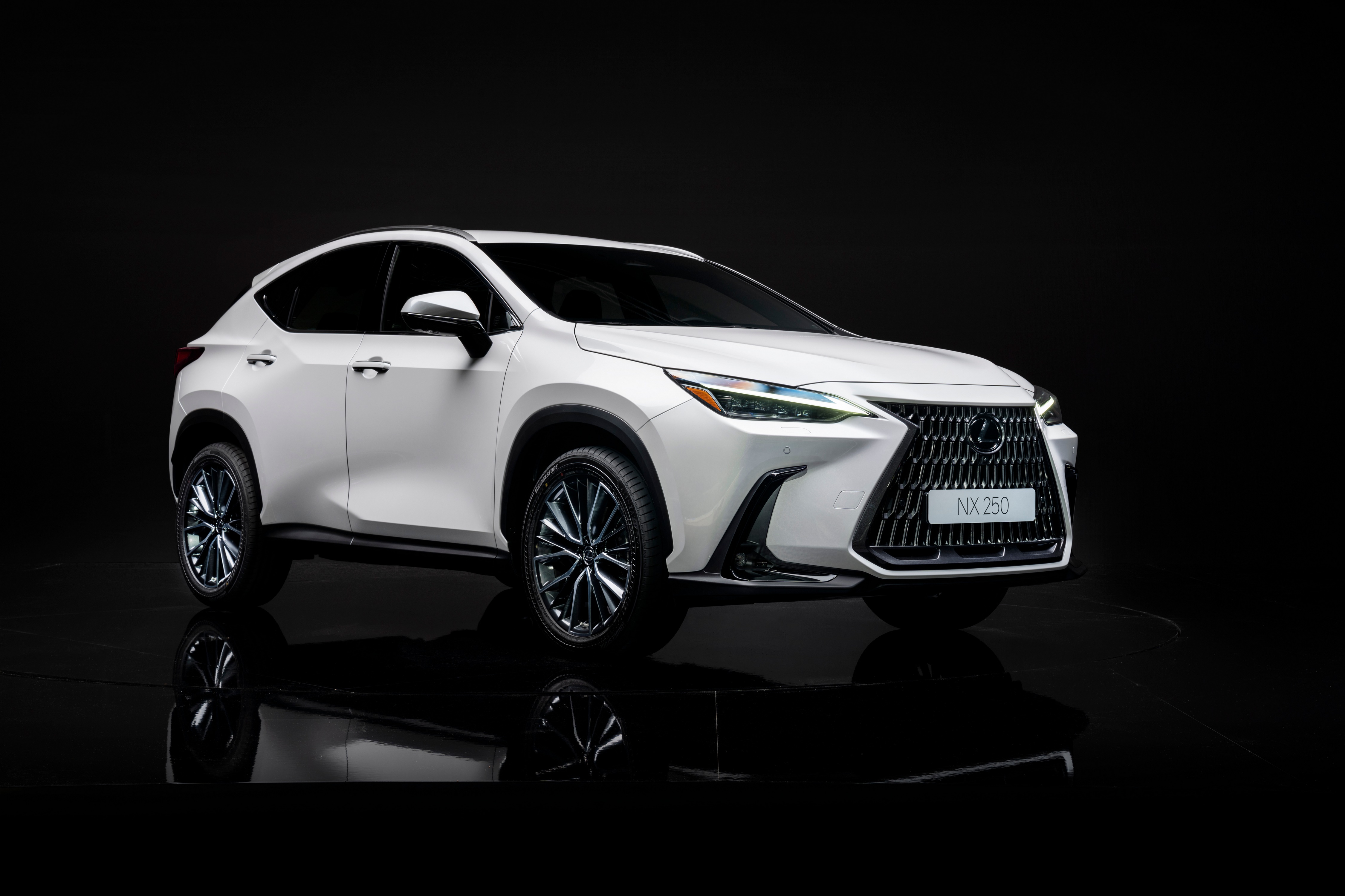 White Lexus NX 250 2021 Crossover HD Wallpaper