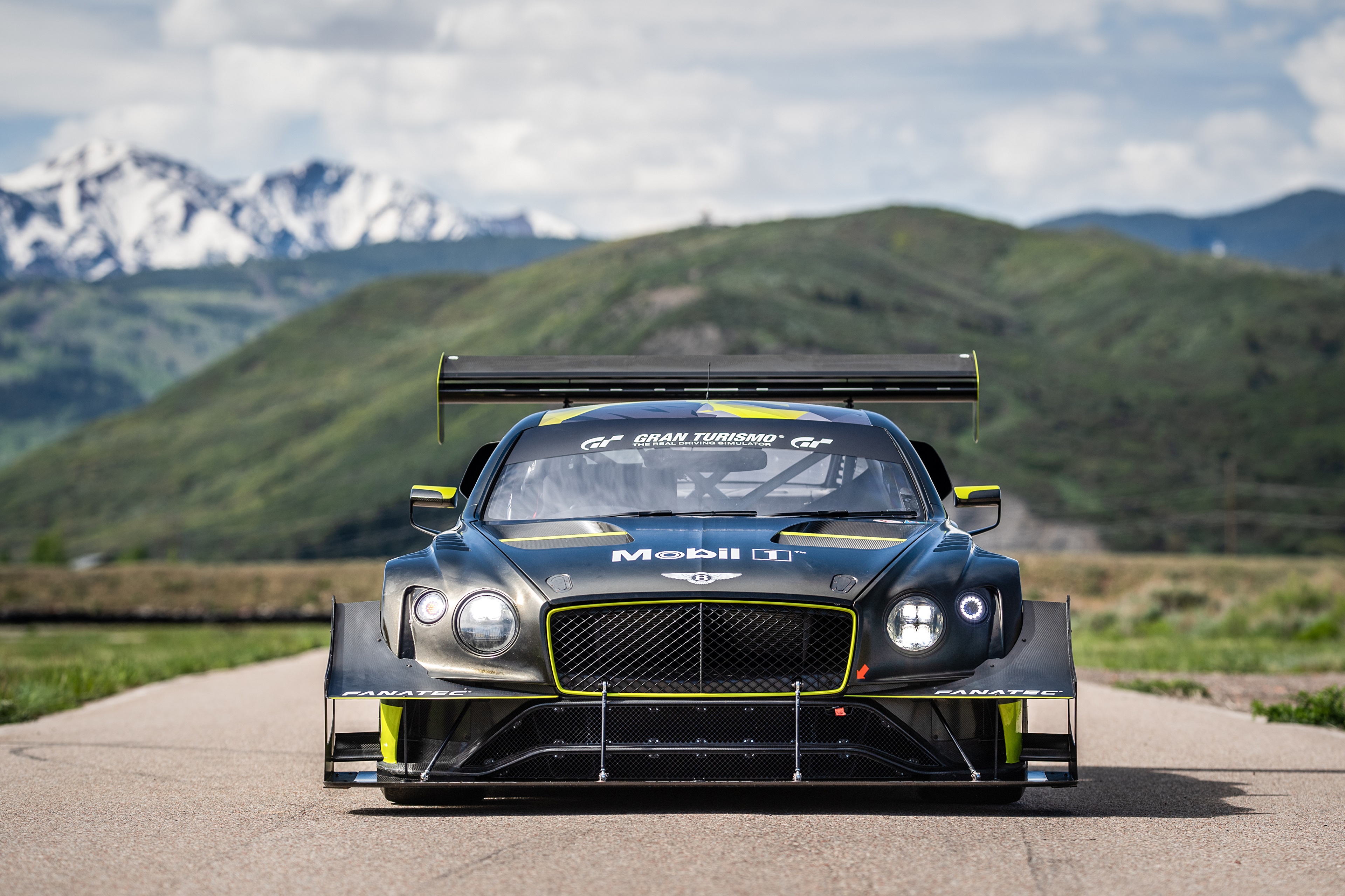 Bentley Continental GT3 Pikes Peak race car HD Wallpaper
