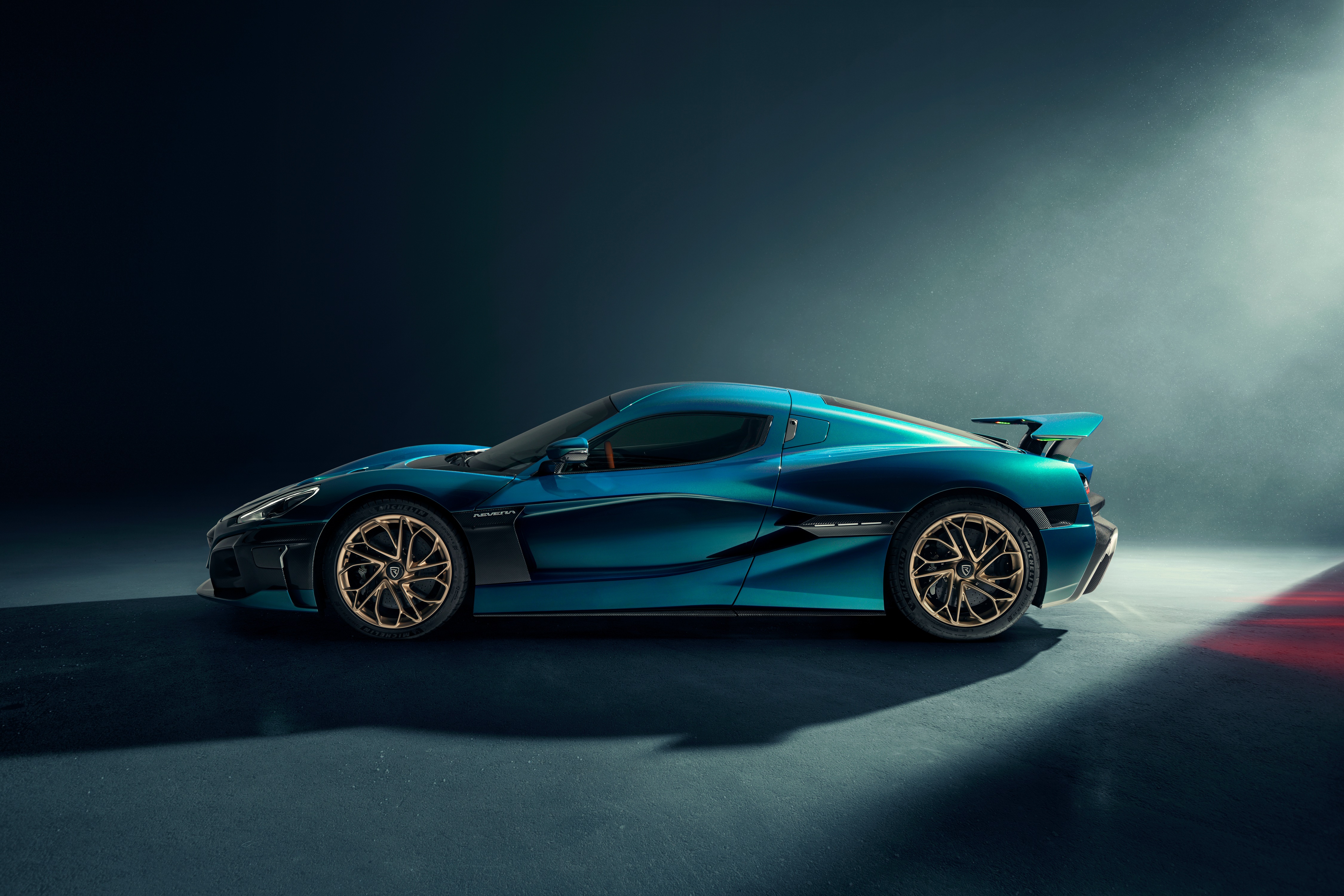 4K Rimac Nevera 2021 Side Metallic HD Wallpaper