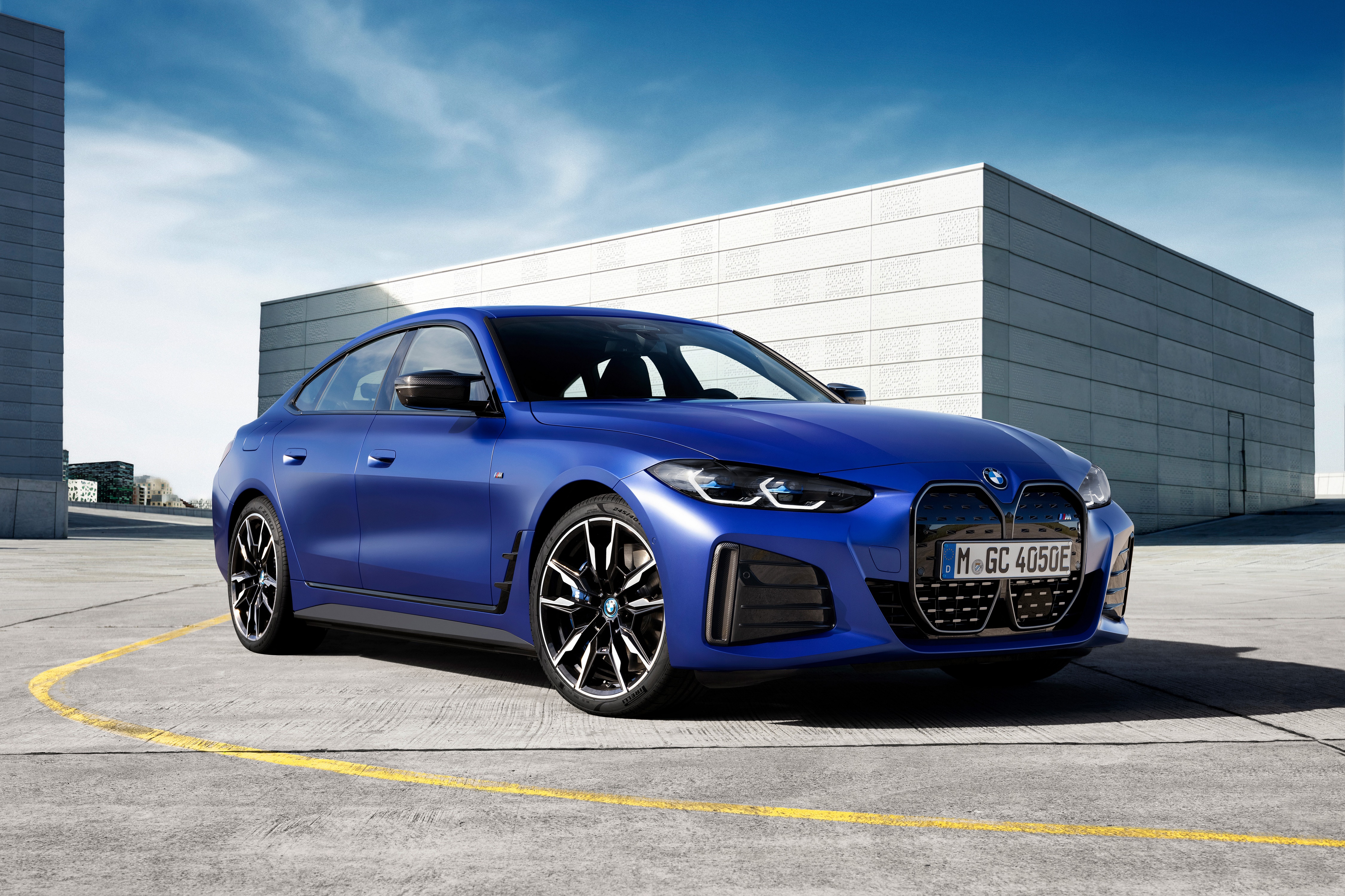 BMW i4 M50 Electric Sedan HD Wallpaper