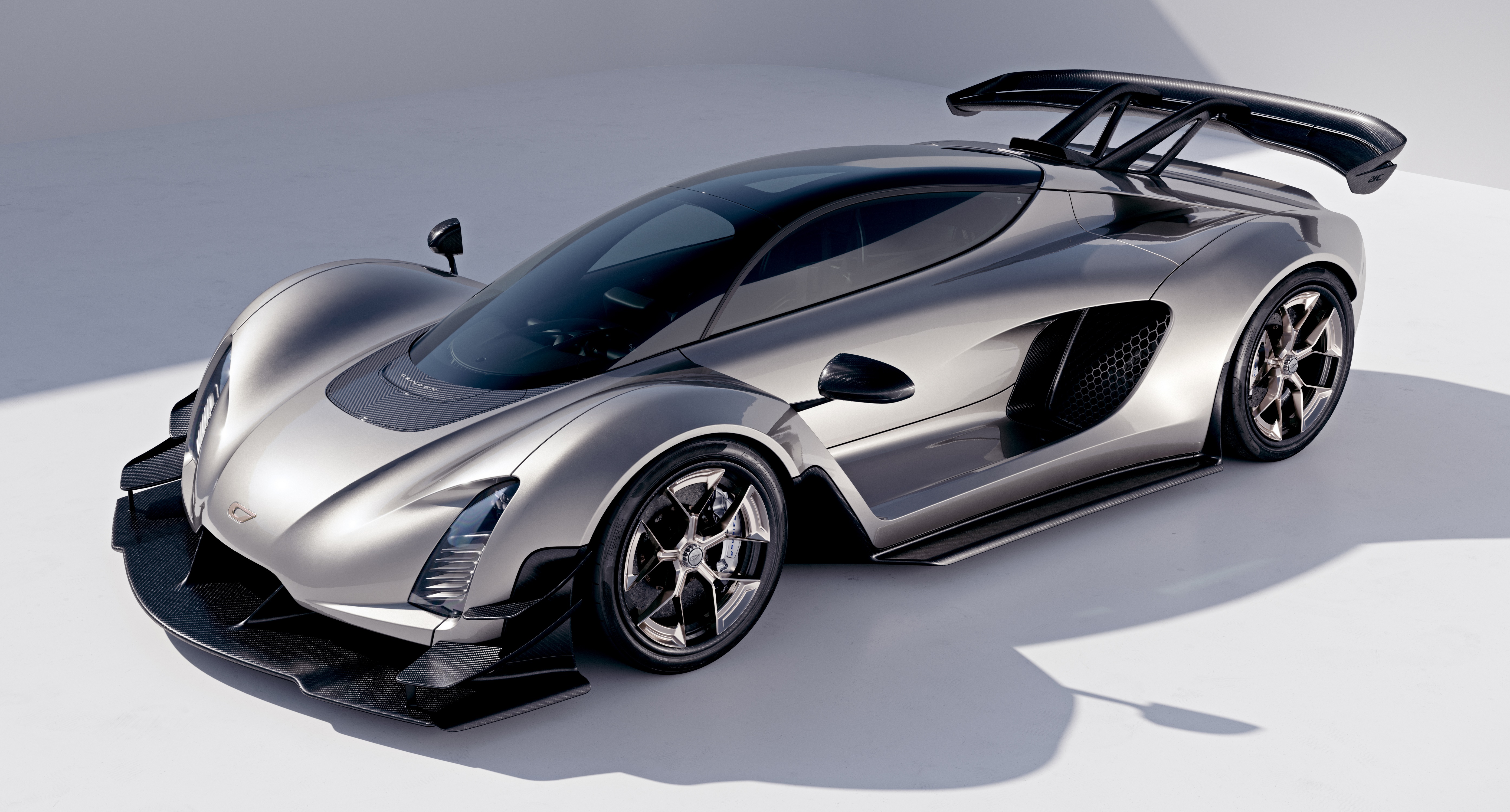 Czinger 21C 2021 Silver Metallic Sports Car HD Wallpaper