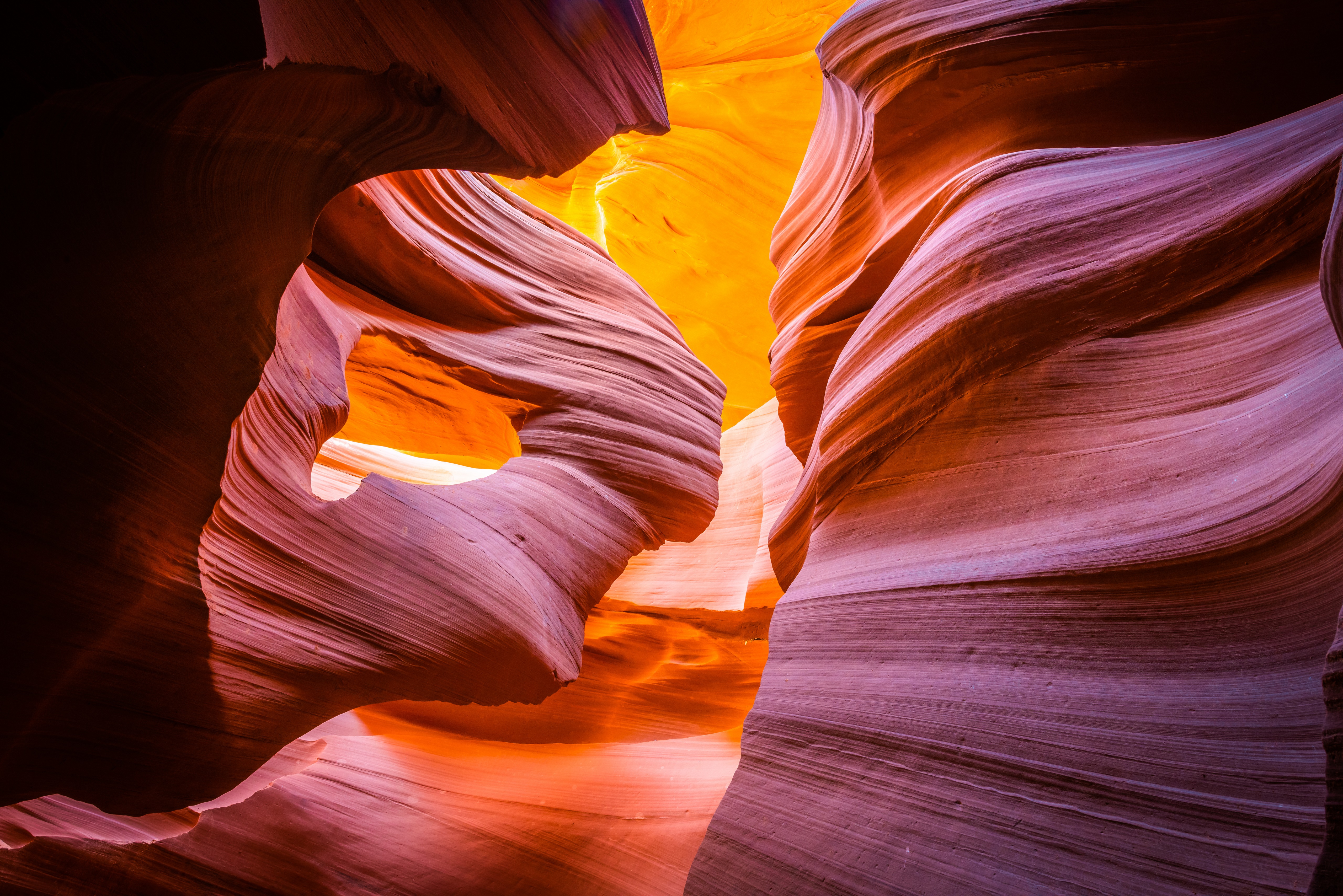 Antelope Canyon, Arizona, USA HD Wallpaper