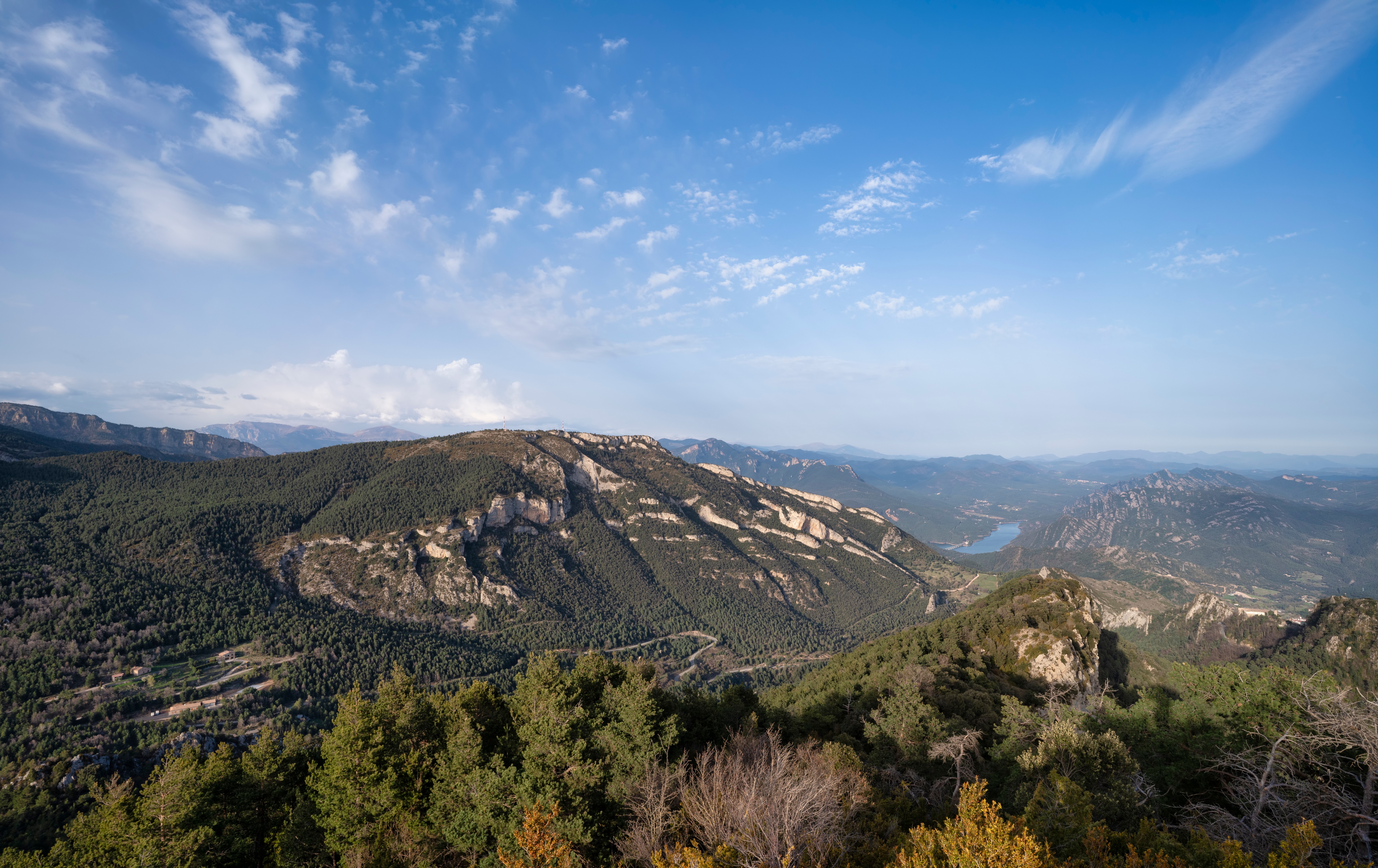 Mountains and Scenery in Catalonia, Spain HD Wallpaper