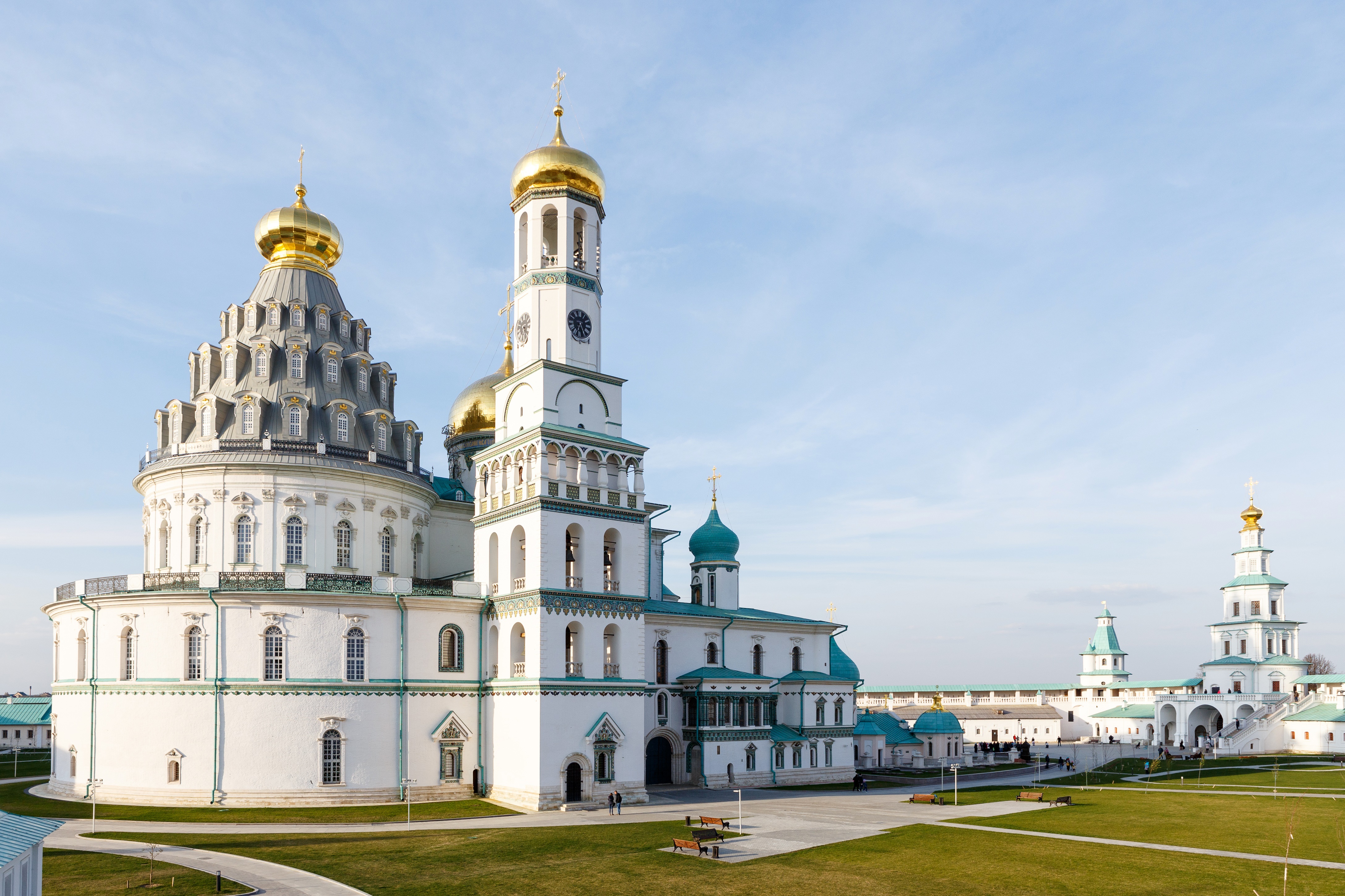 New Jerusalem Monastery Istra Russia Moscow Temples HD Wallpaper