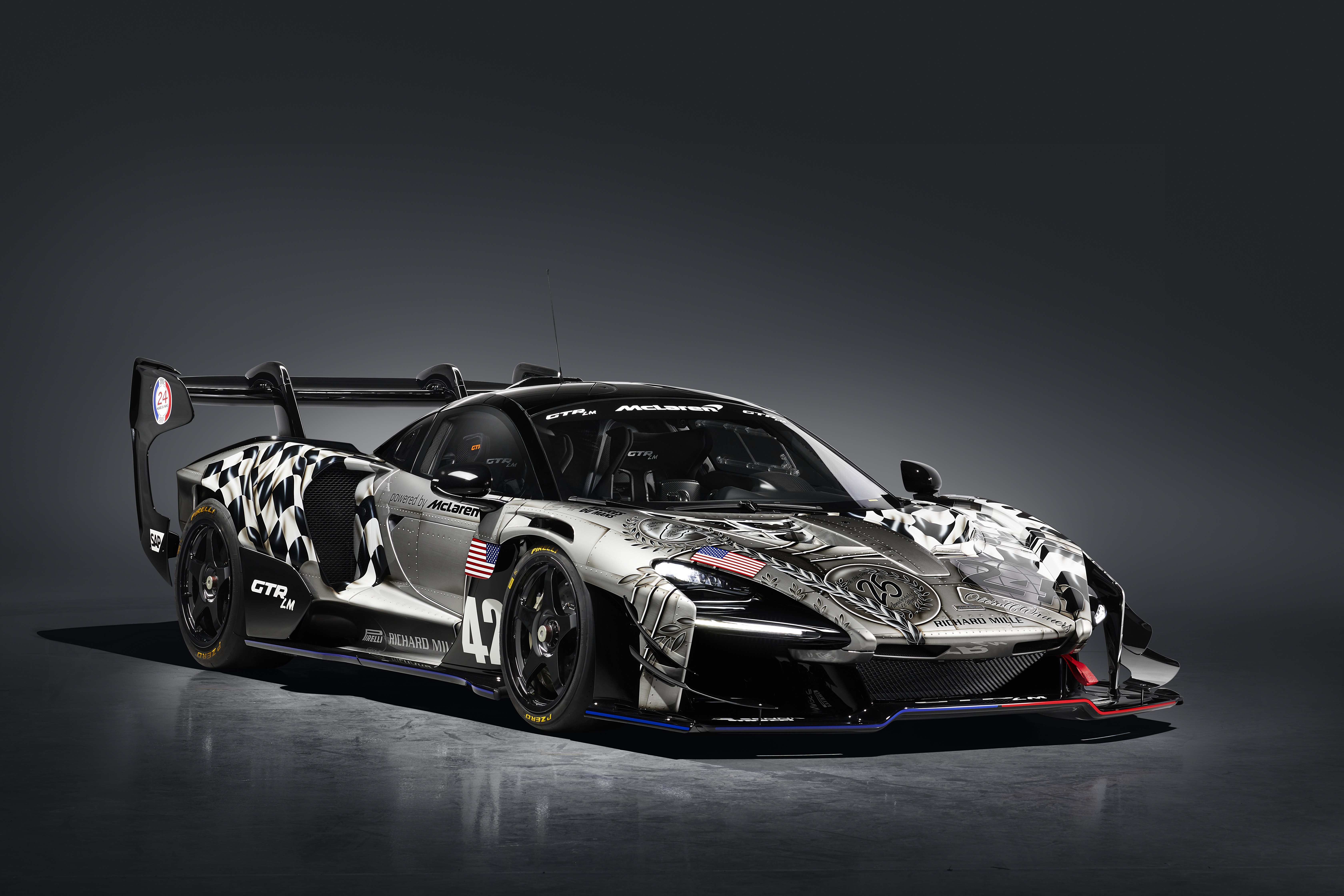 McLaren Senna GTR LM 825-5 Cesar HD Wallpaper