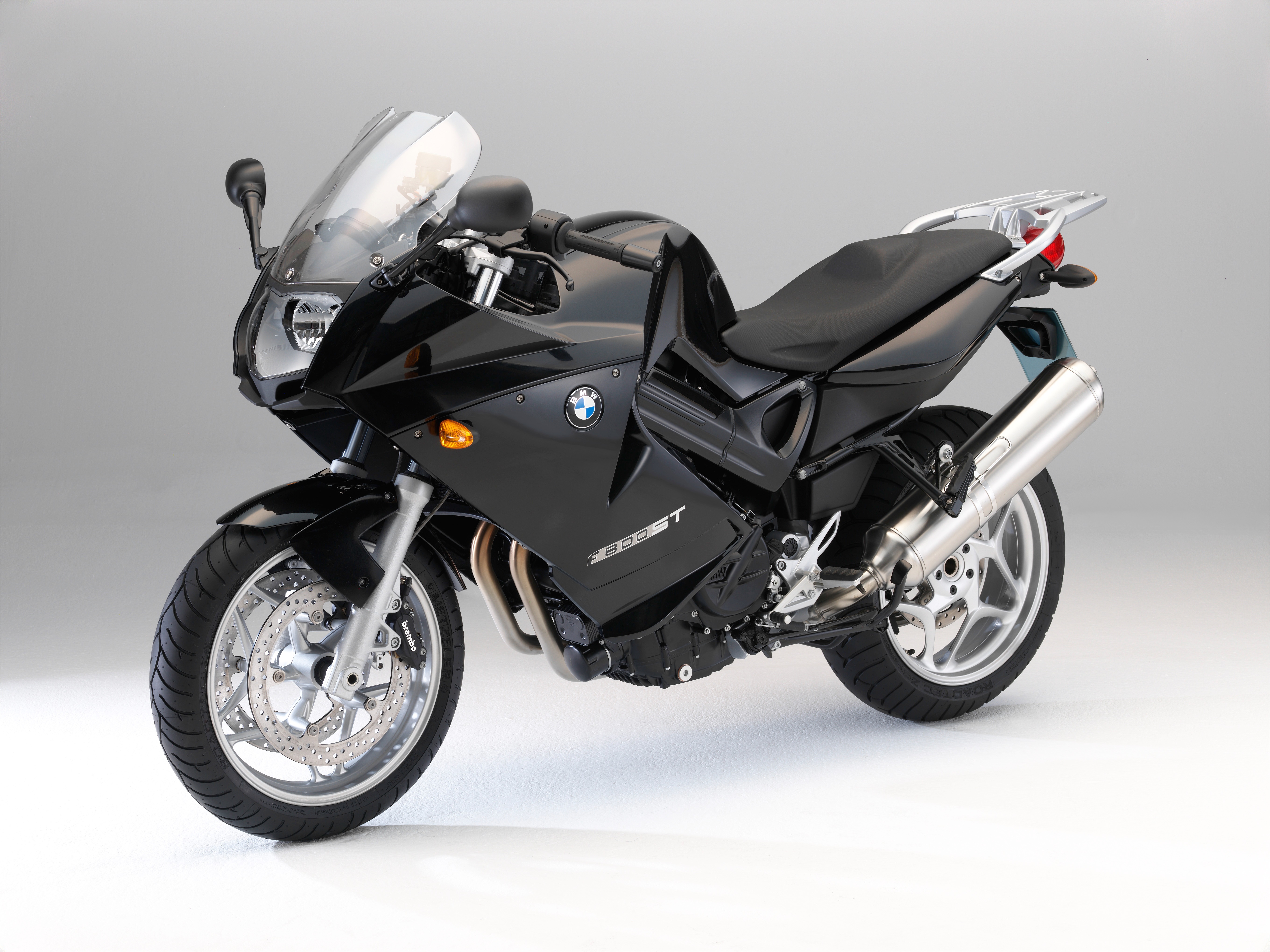 Black BMW F 800 ST Motorcycle HD Wallpaper