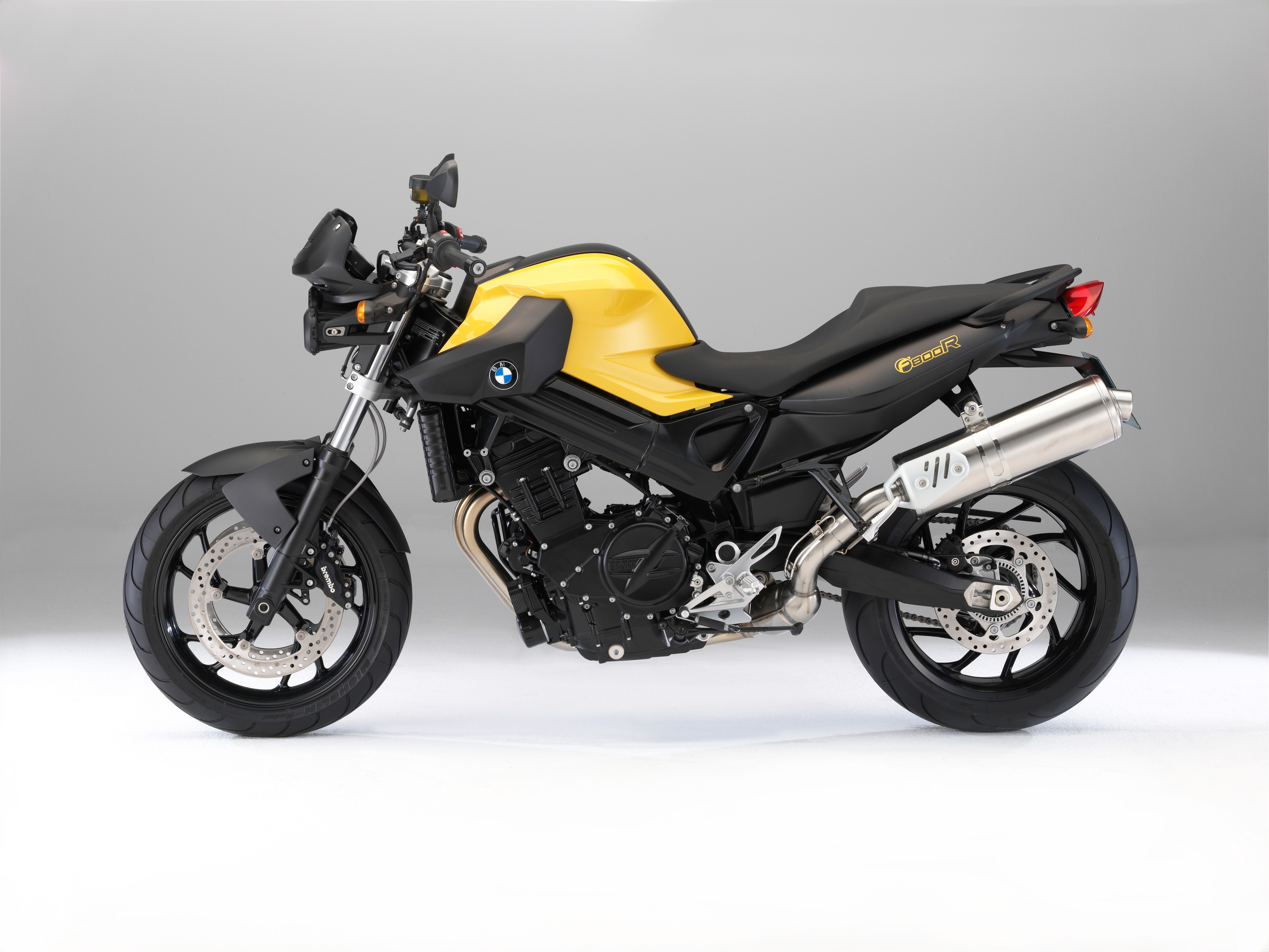 BMW F800R Motorcycle Side View HD Wallpaper
