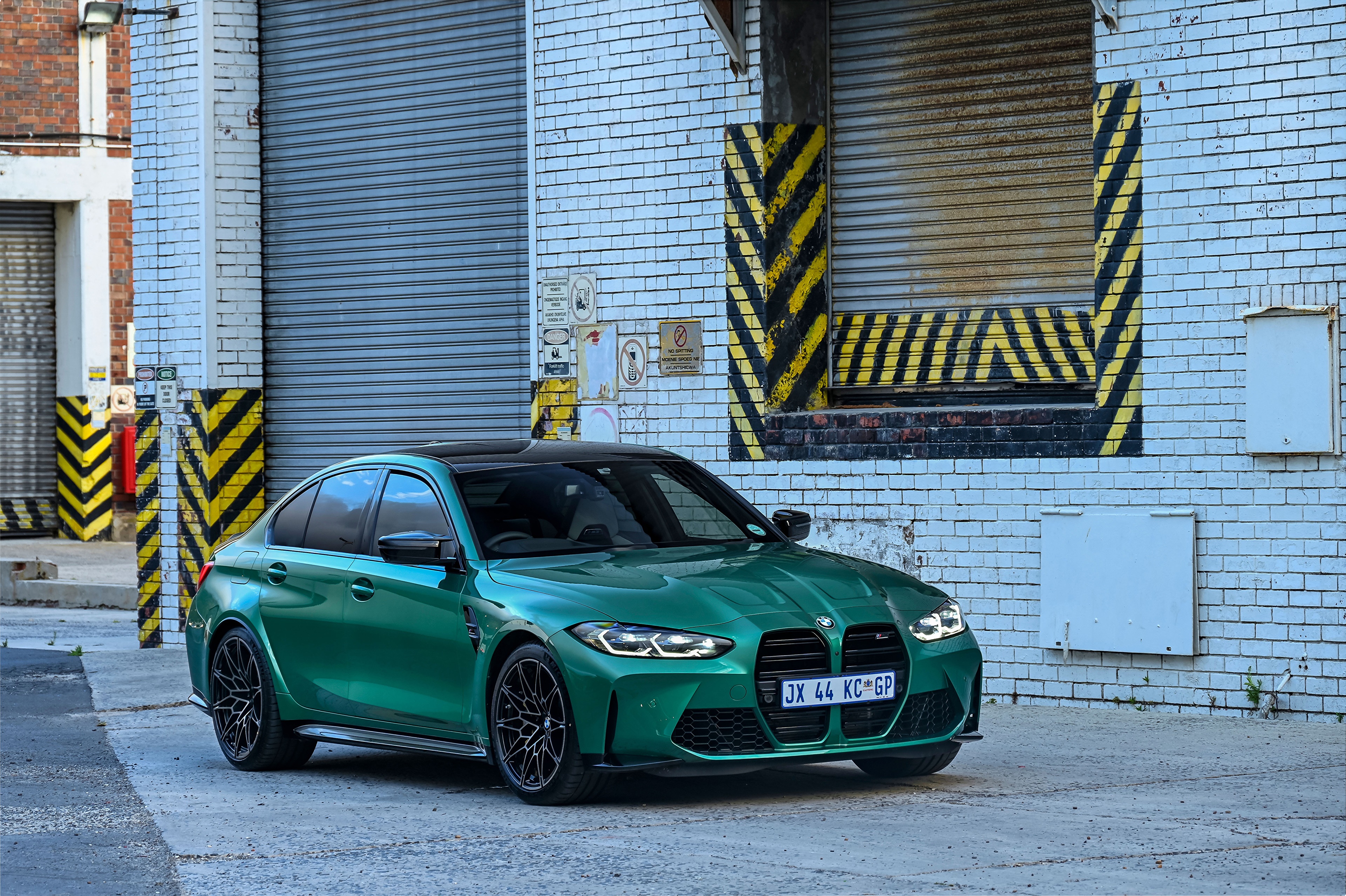 Green 2021 BMW M3 Competition HD Wallpaper