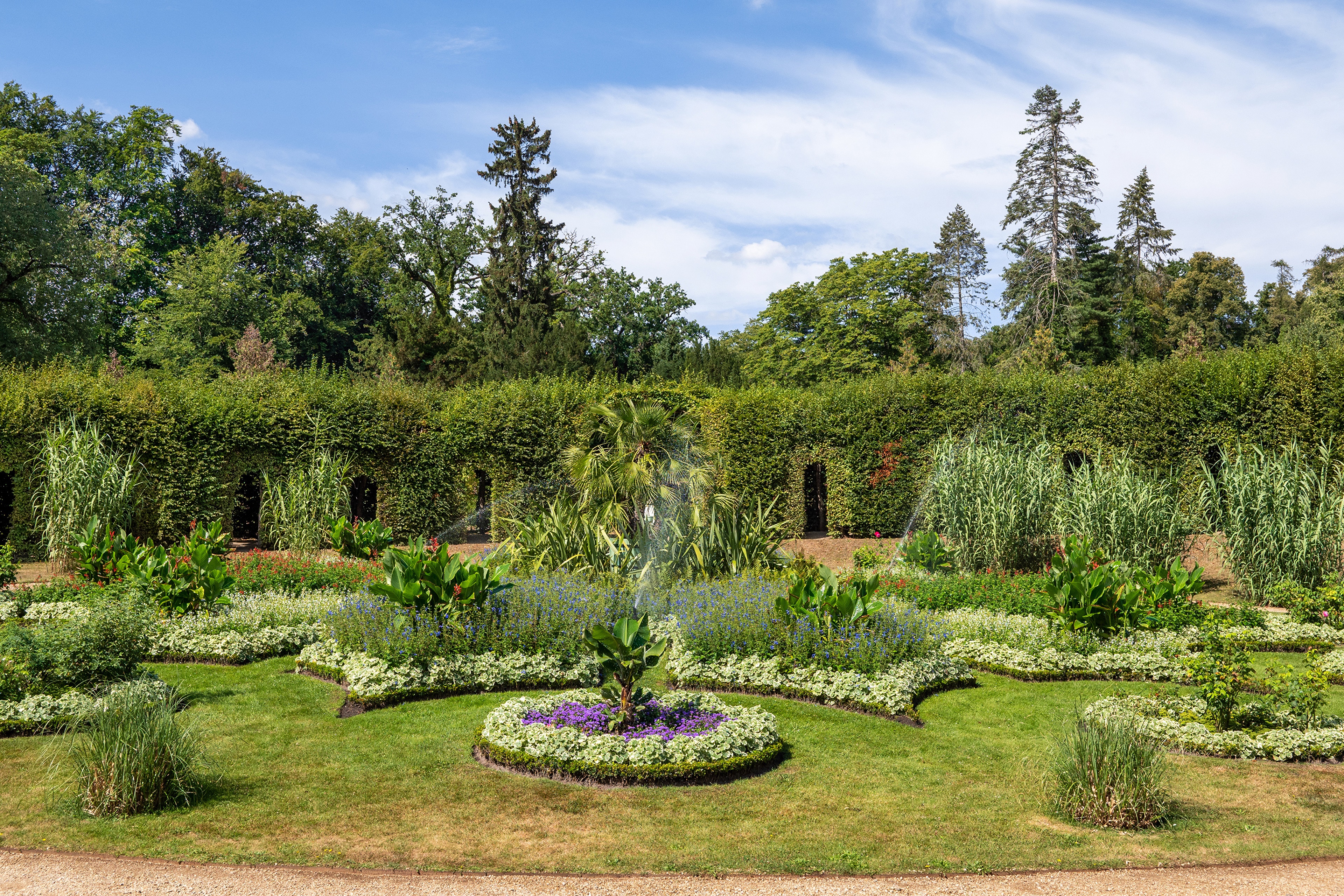 Park Sanssouci, Potsdam, Germany Formal Garden HD Wallpaper
