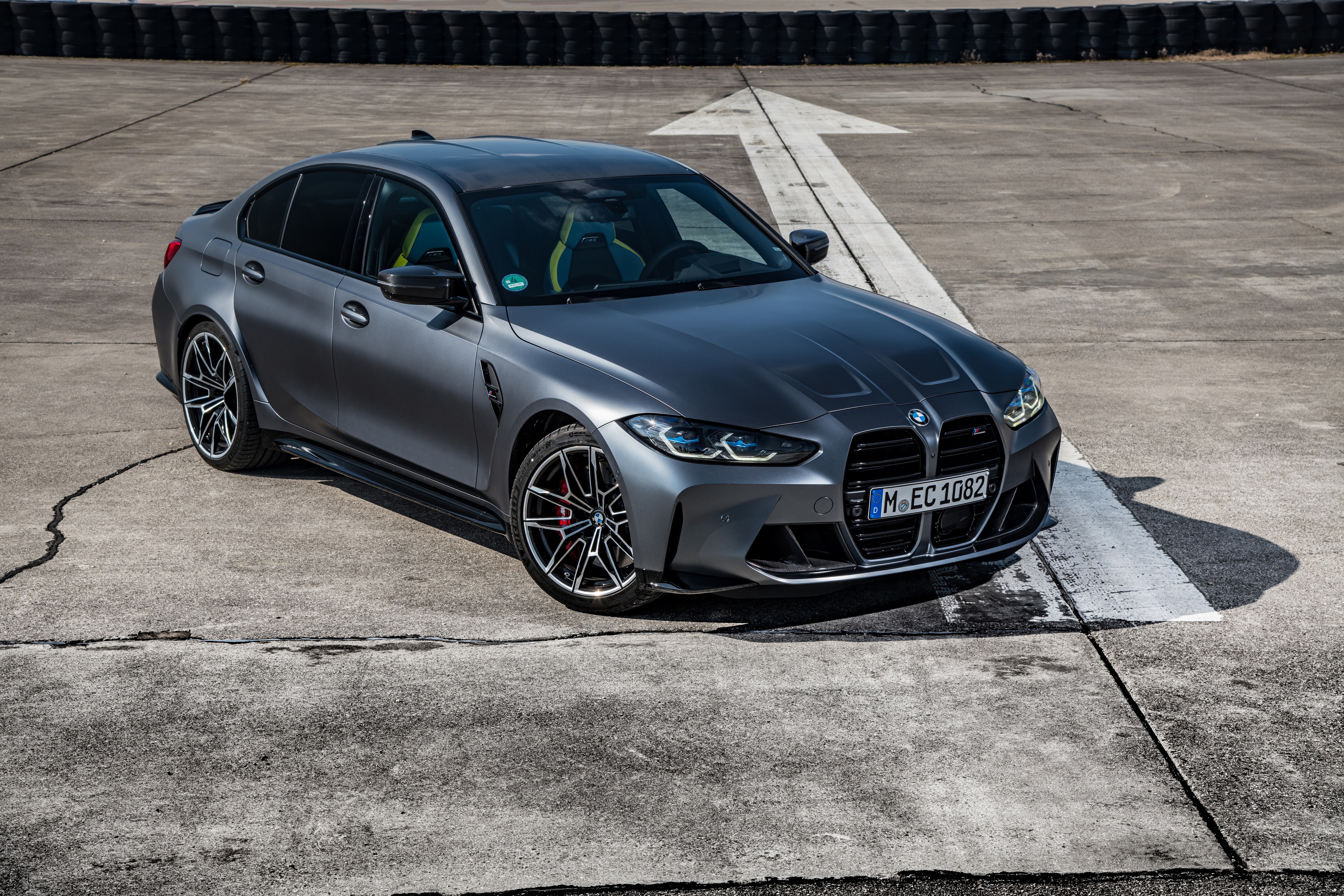 BMW M3 Competition xDrive (G80) Sedan HD Wallpaper