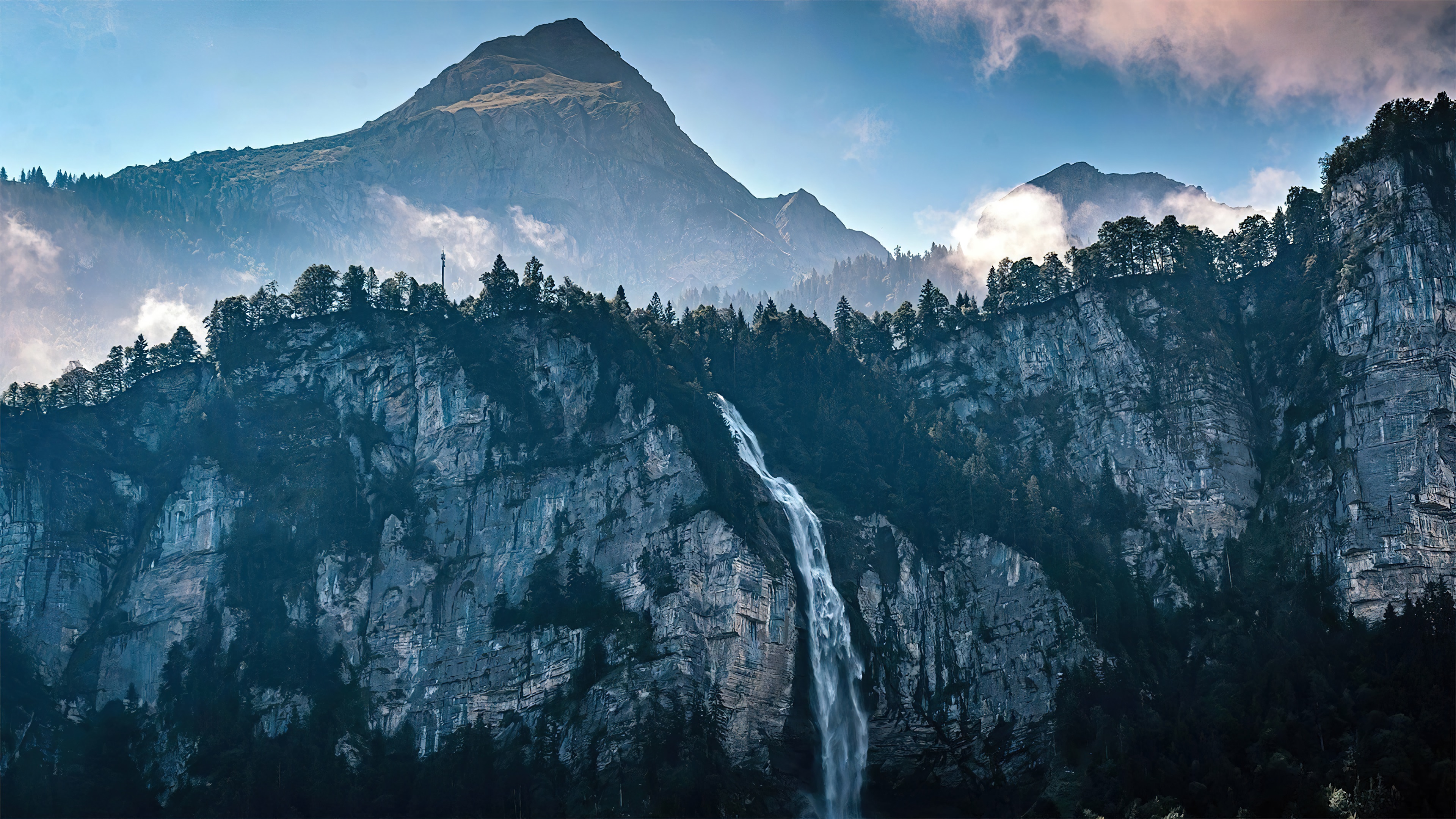 Reichenbach Falls, Switzerland HD Wallpaper