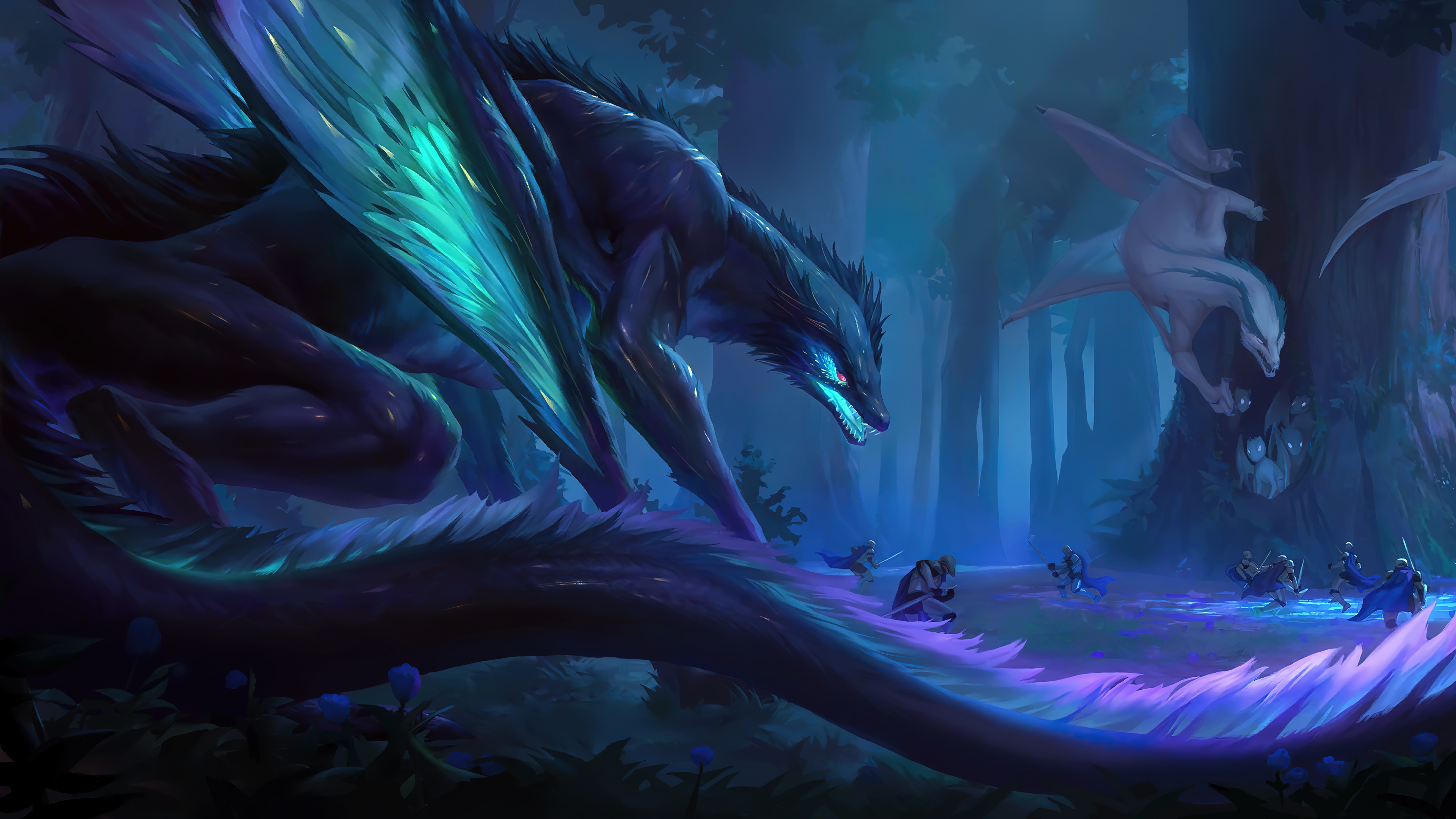 Protective Broodmother from Legends of Runeterra 4K HD Wallpaper
