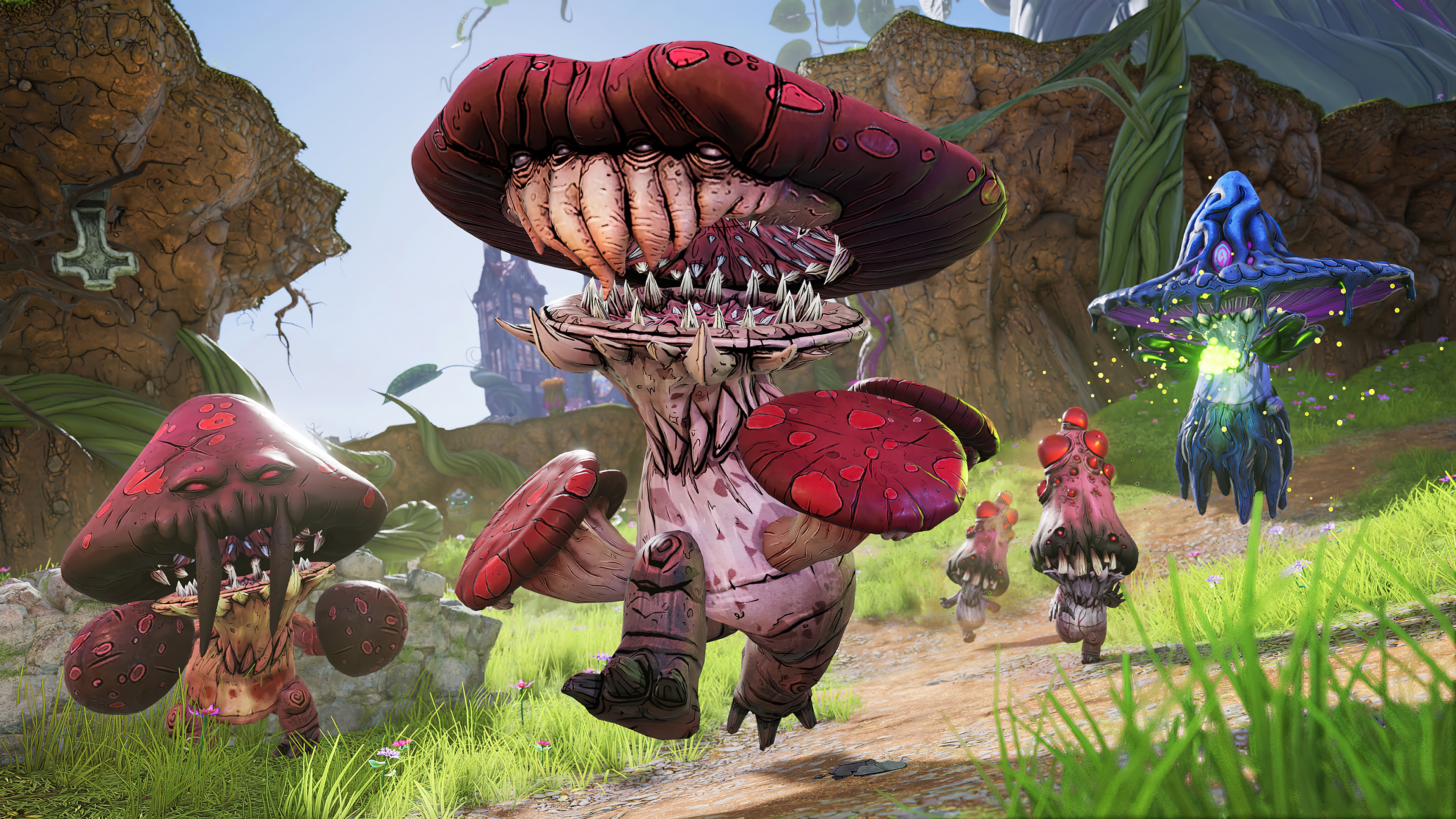 Monsters from Tiny Tina's Wonderlands 4K HD Wallpaper