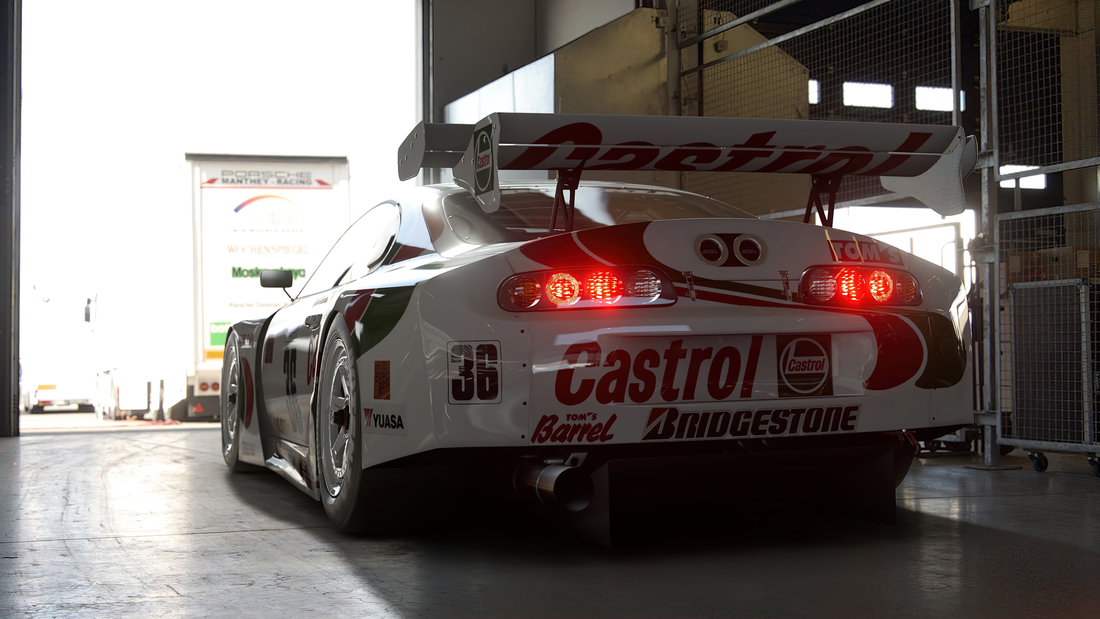Castrol Supra GT 4K HD Wallpaper