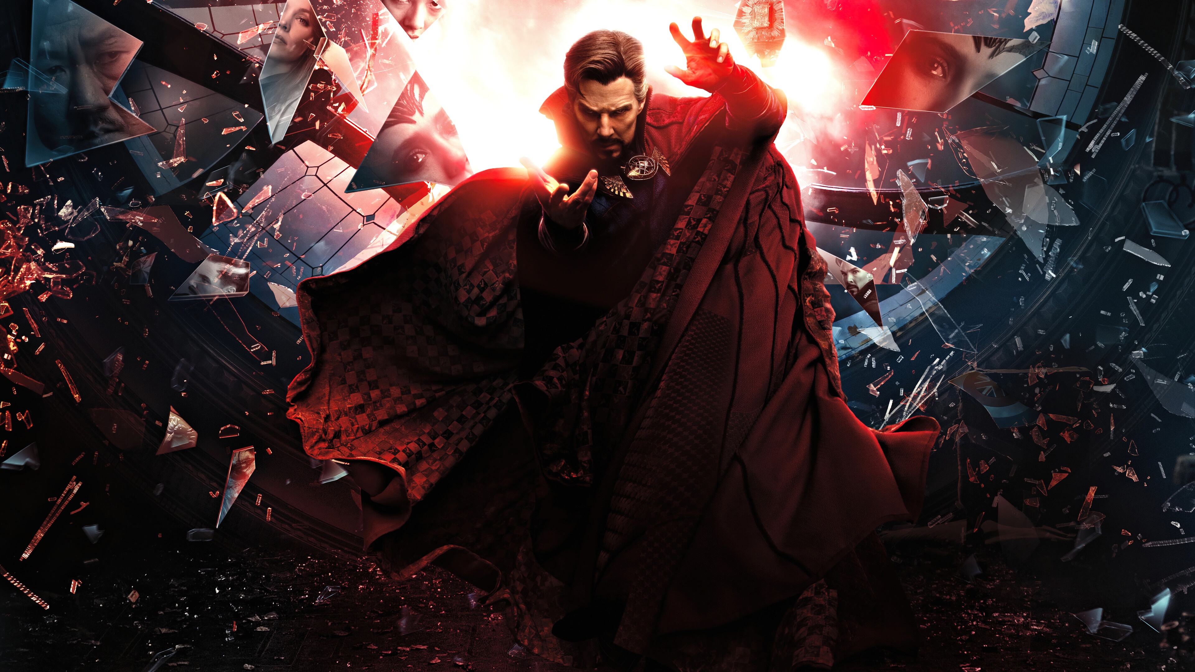 Doctor Strange from Doctor Strange in the Multiverse of Madness poster 4K HD Wallpaper