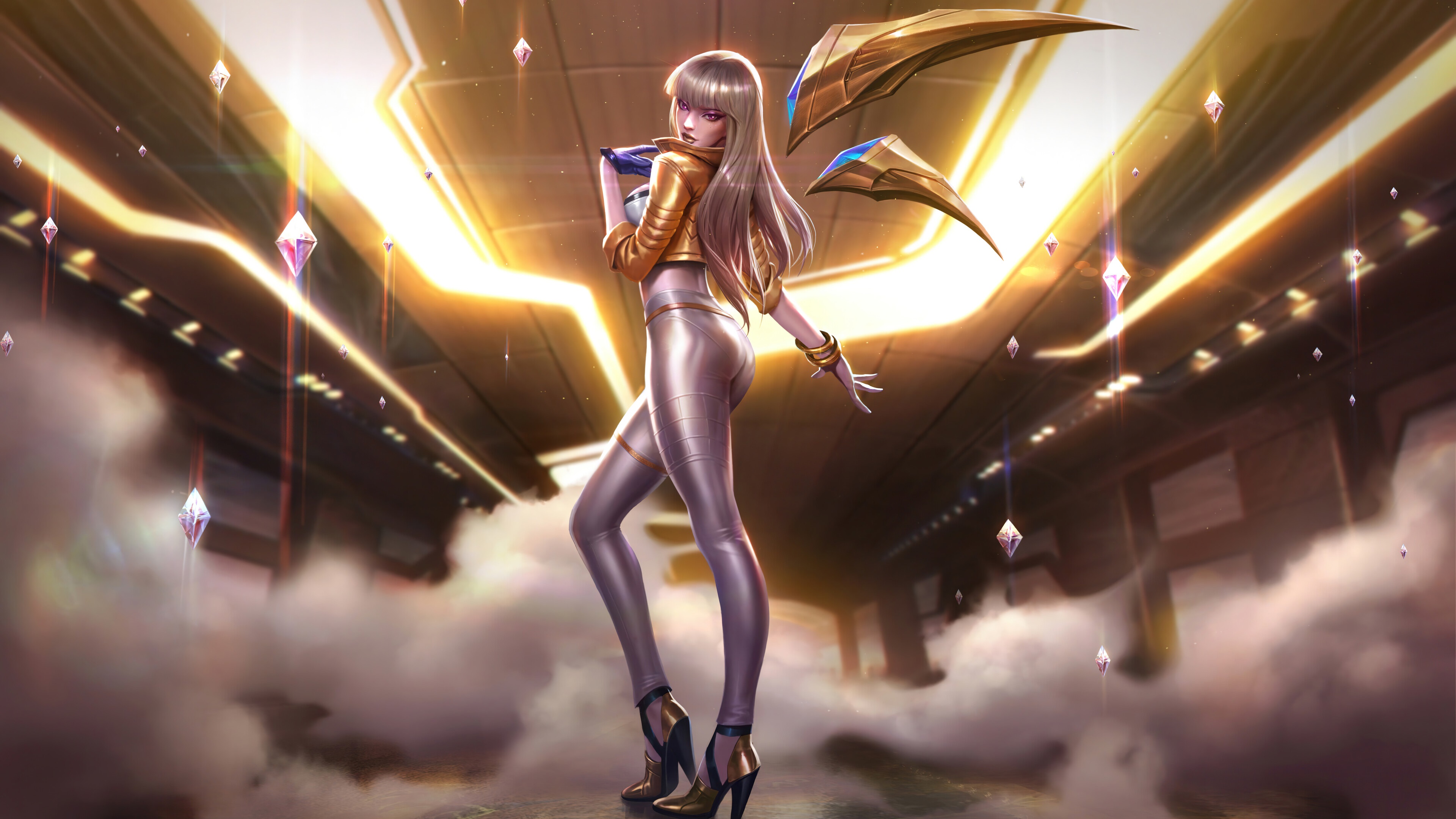 Kaisa Prestige KDA from League of Legends 4K HD Wallpaper