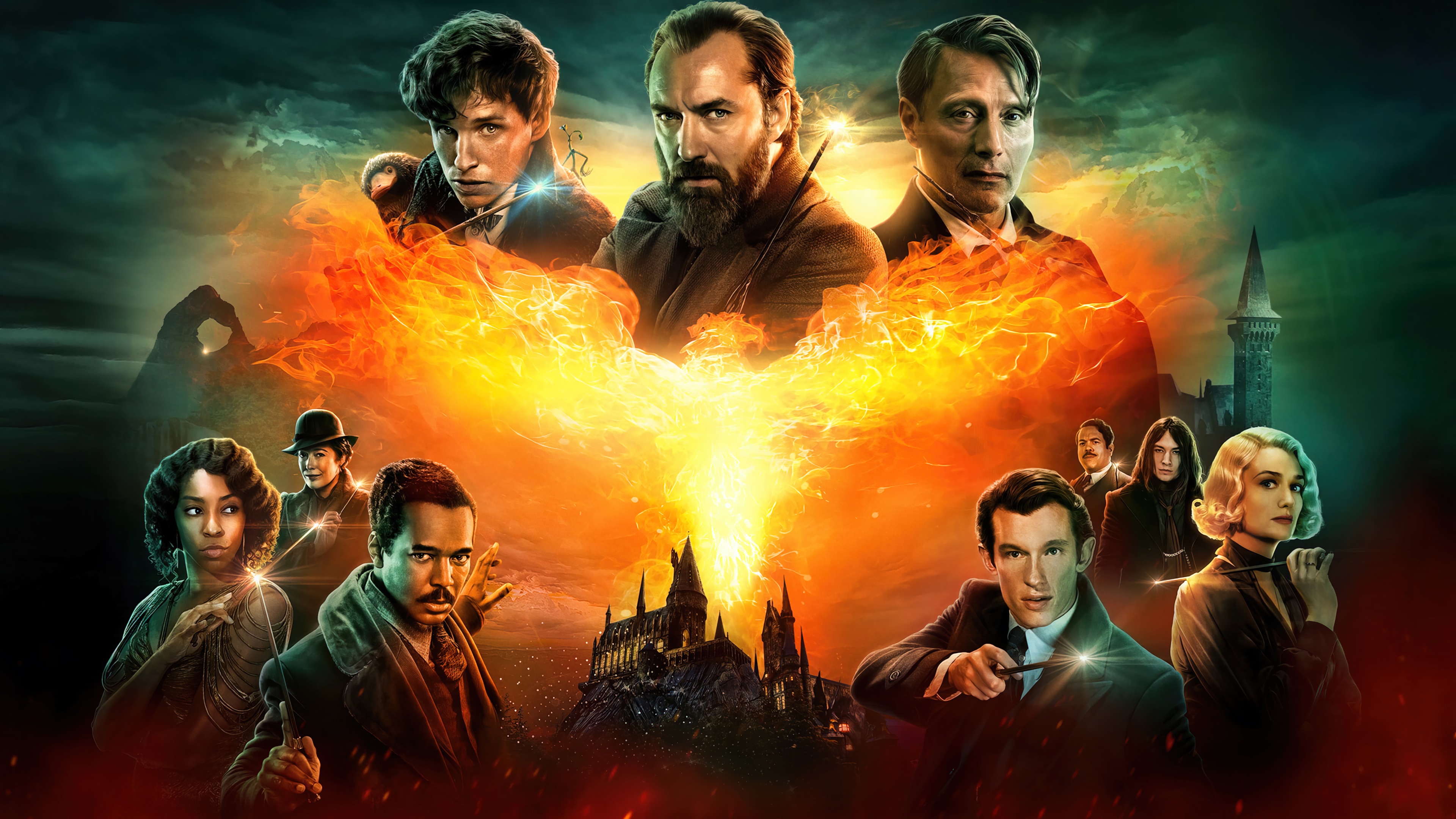 Fantastic Beasts: The Secrets of Dumbledore 4K HD Wallpaper