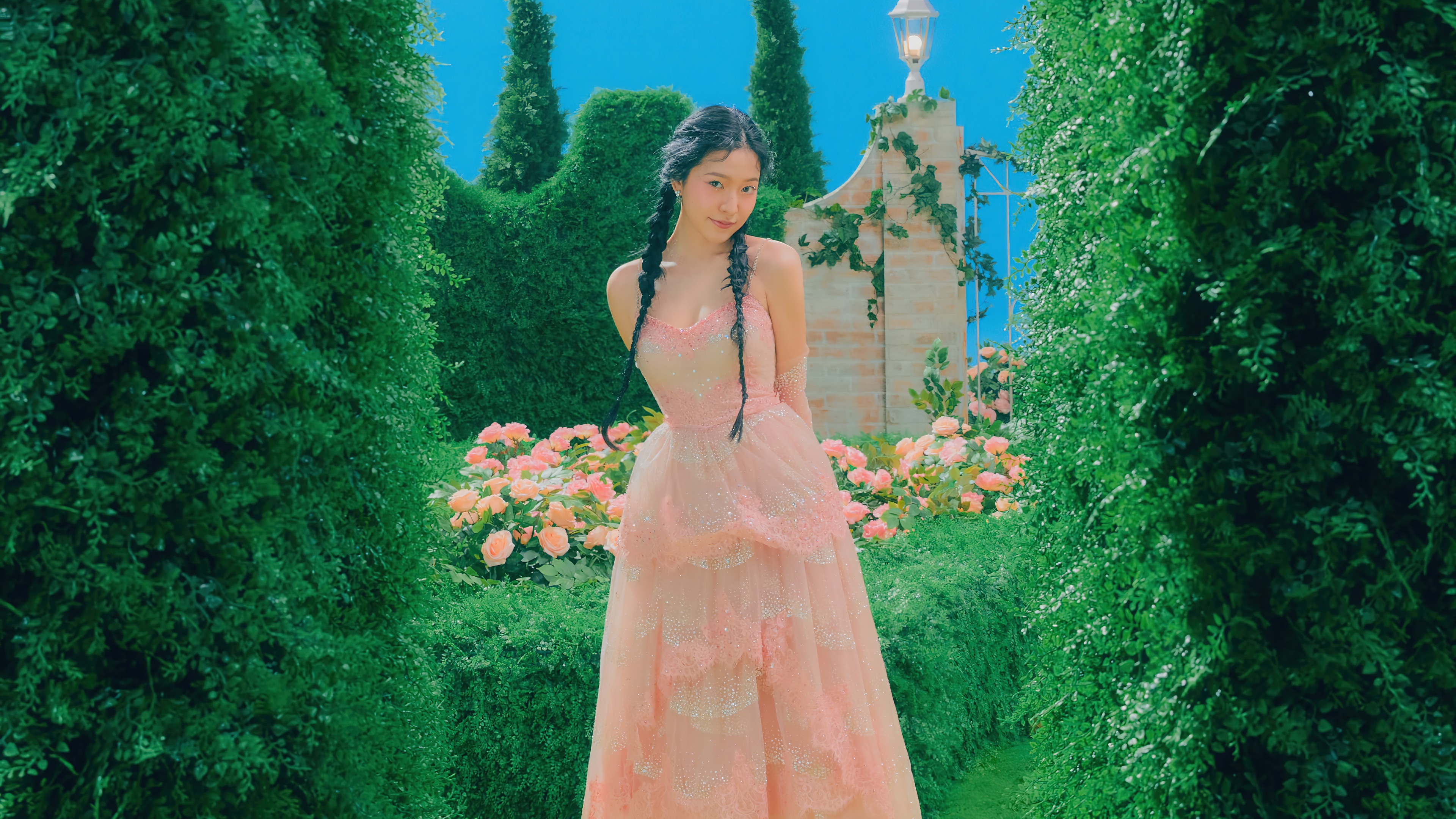 Yeri from Red Velvet in pink dress, Feel My Rhythm 4K HD Wallpaper