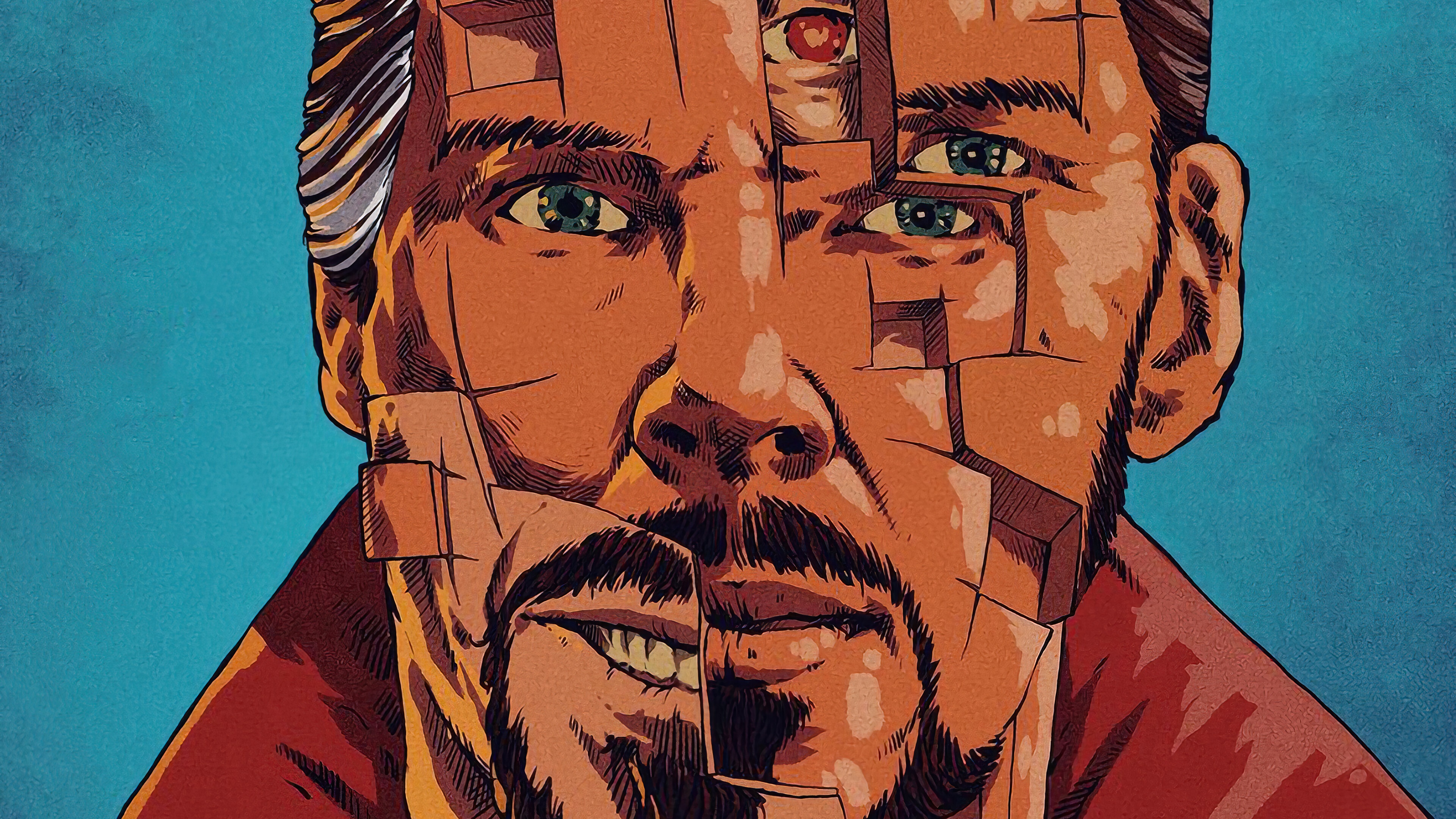 Doctor Strange from Doctor Strange in the Multiverse of Madness 4K HD Wallpaper