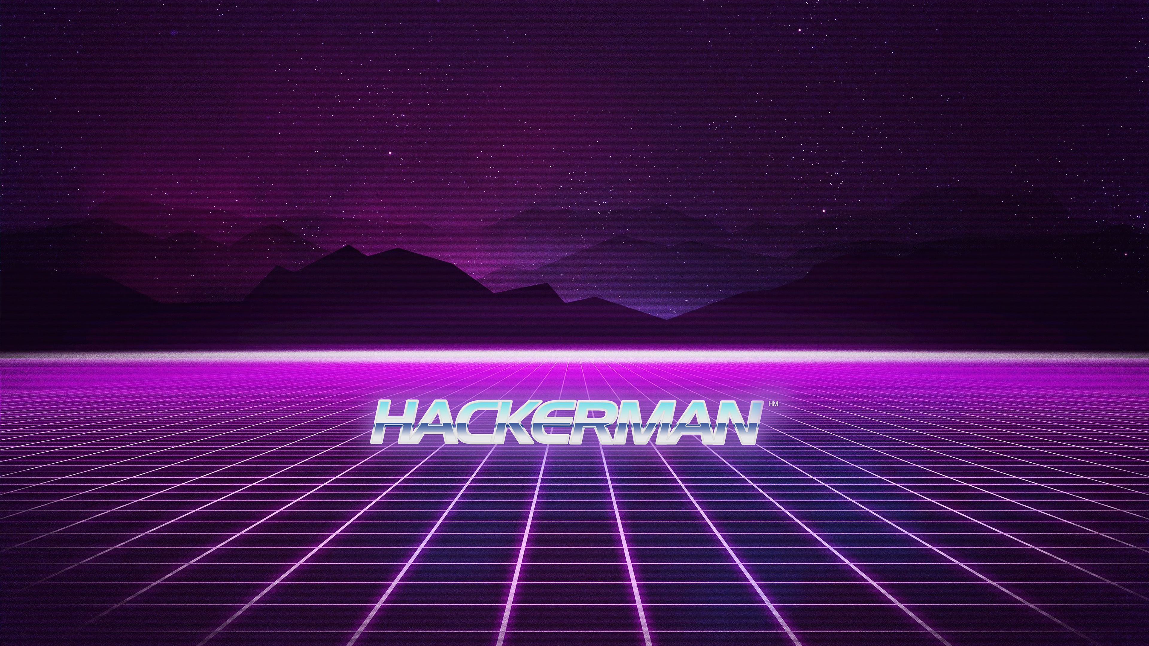 Hackerman digital art 4K HD Wallpaper