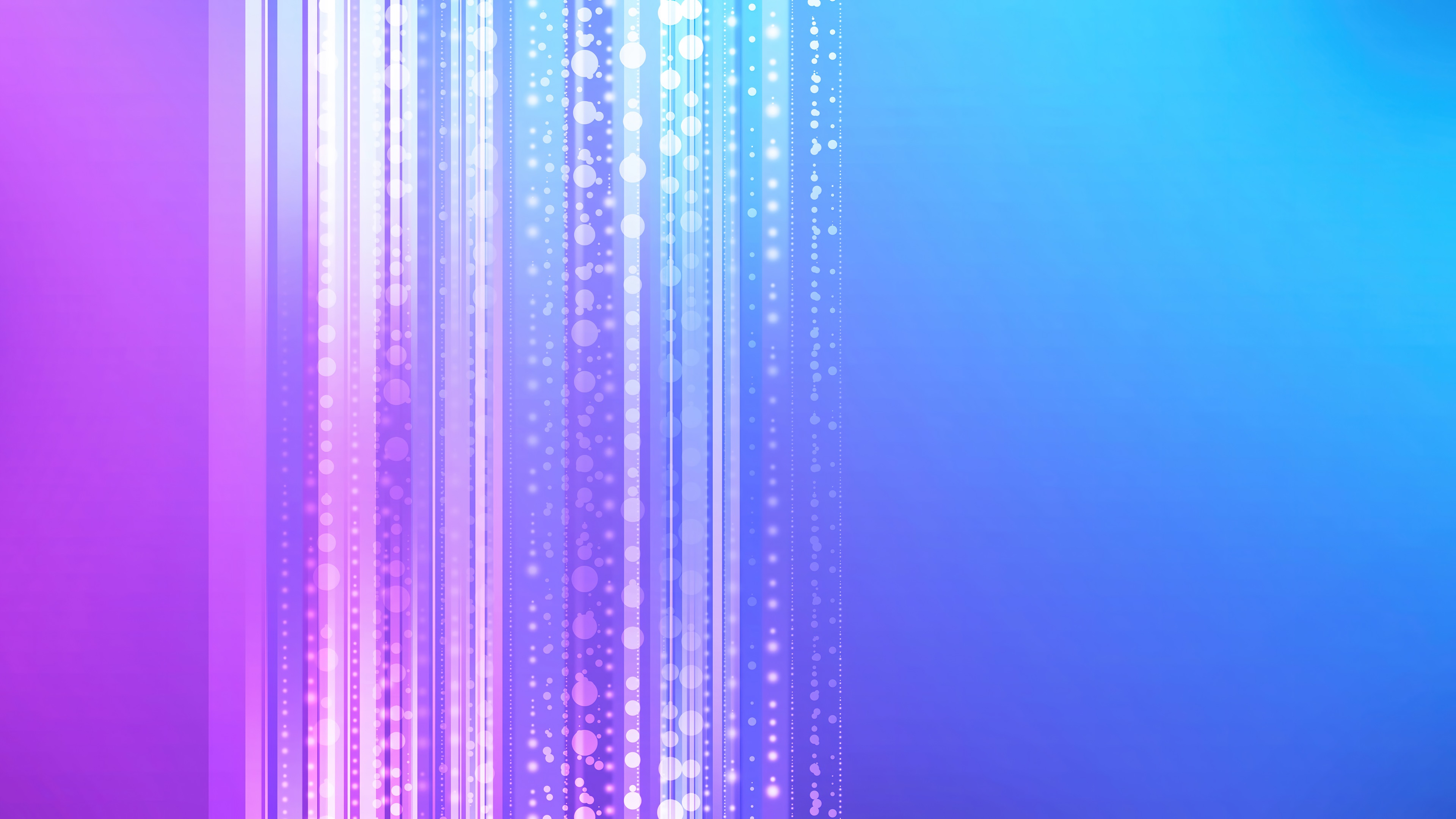 Purple and blue abstract digital art 4K HD Wallpaper